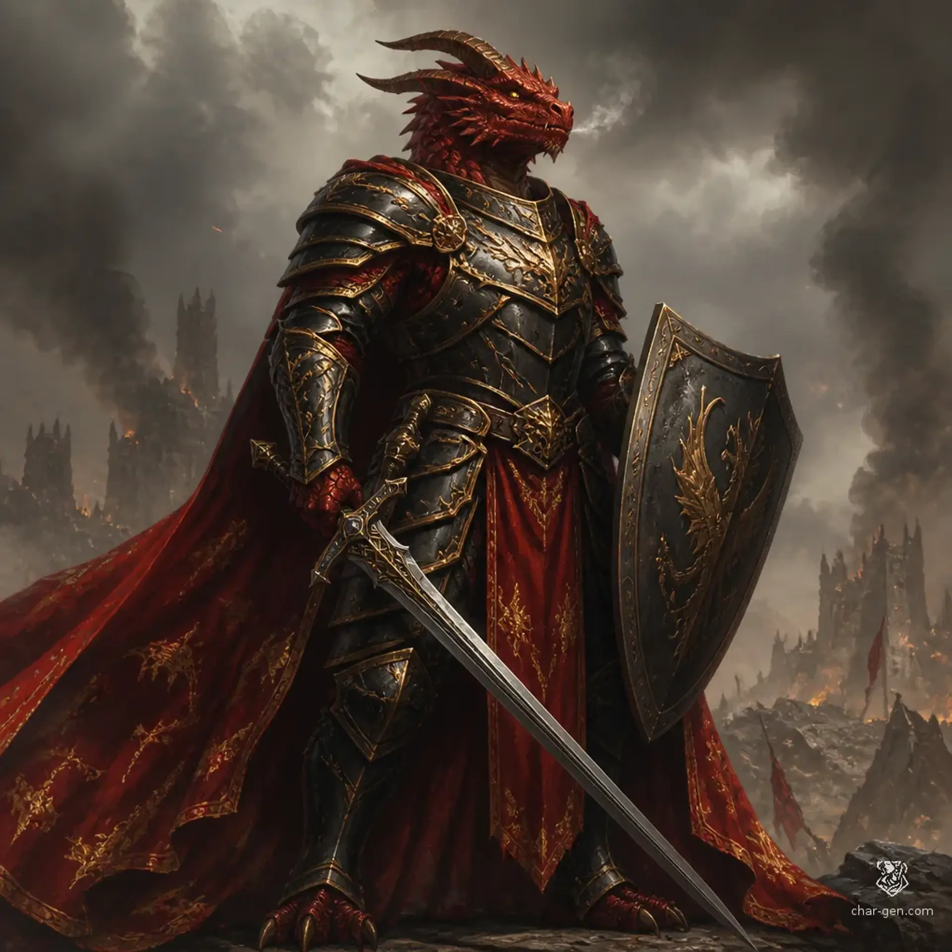 Vlad - AI-generated fantasy Character