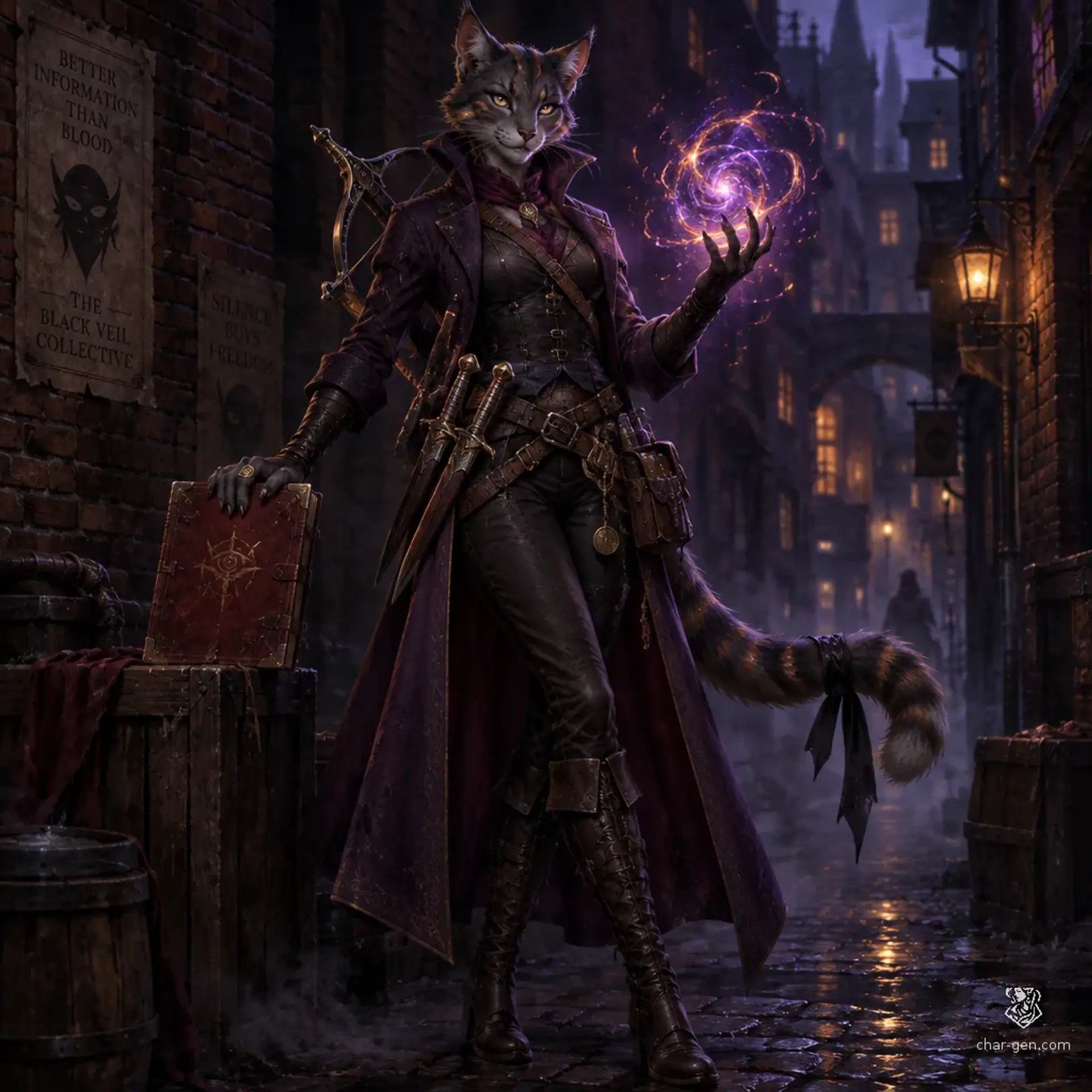 Felicia the Great - AI-generated fantasy Character