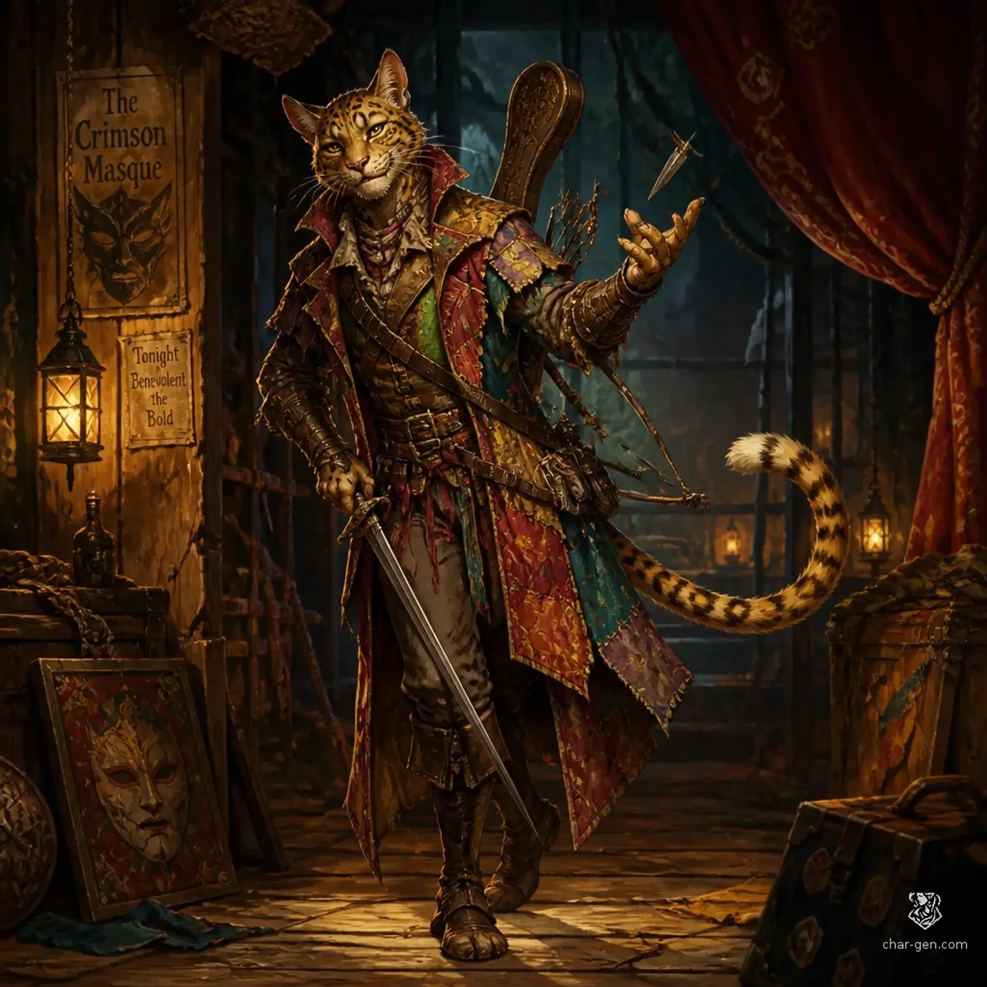 Illiath - AI-generated fantasy Character