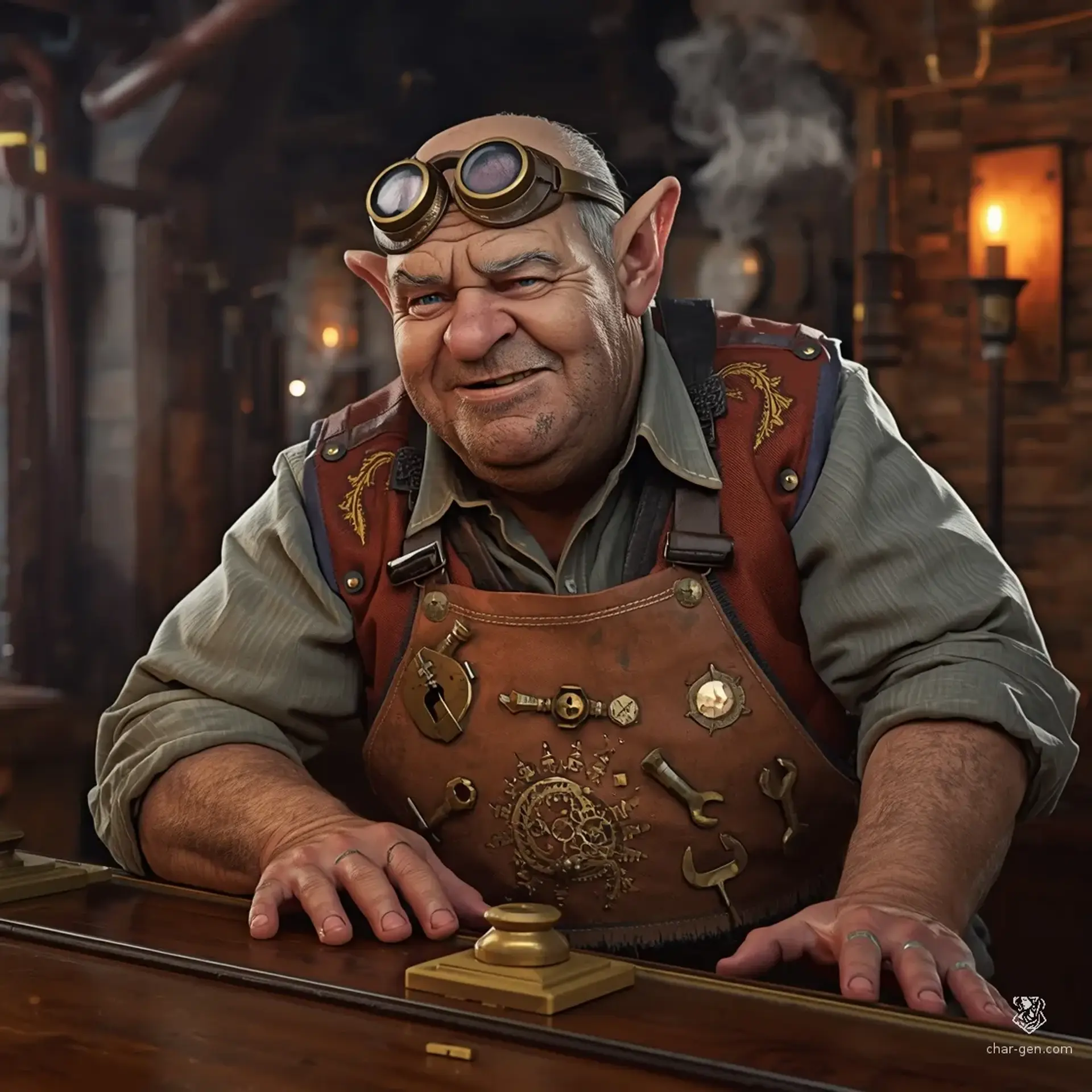 The Flux and Flagon - AI-generated fantasy Tavern