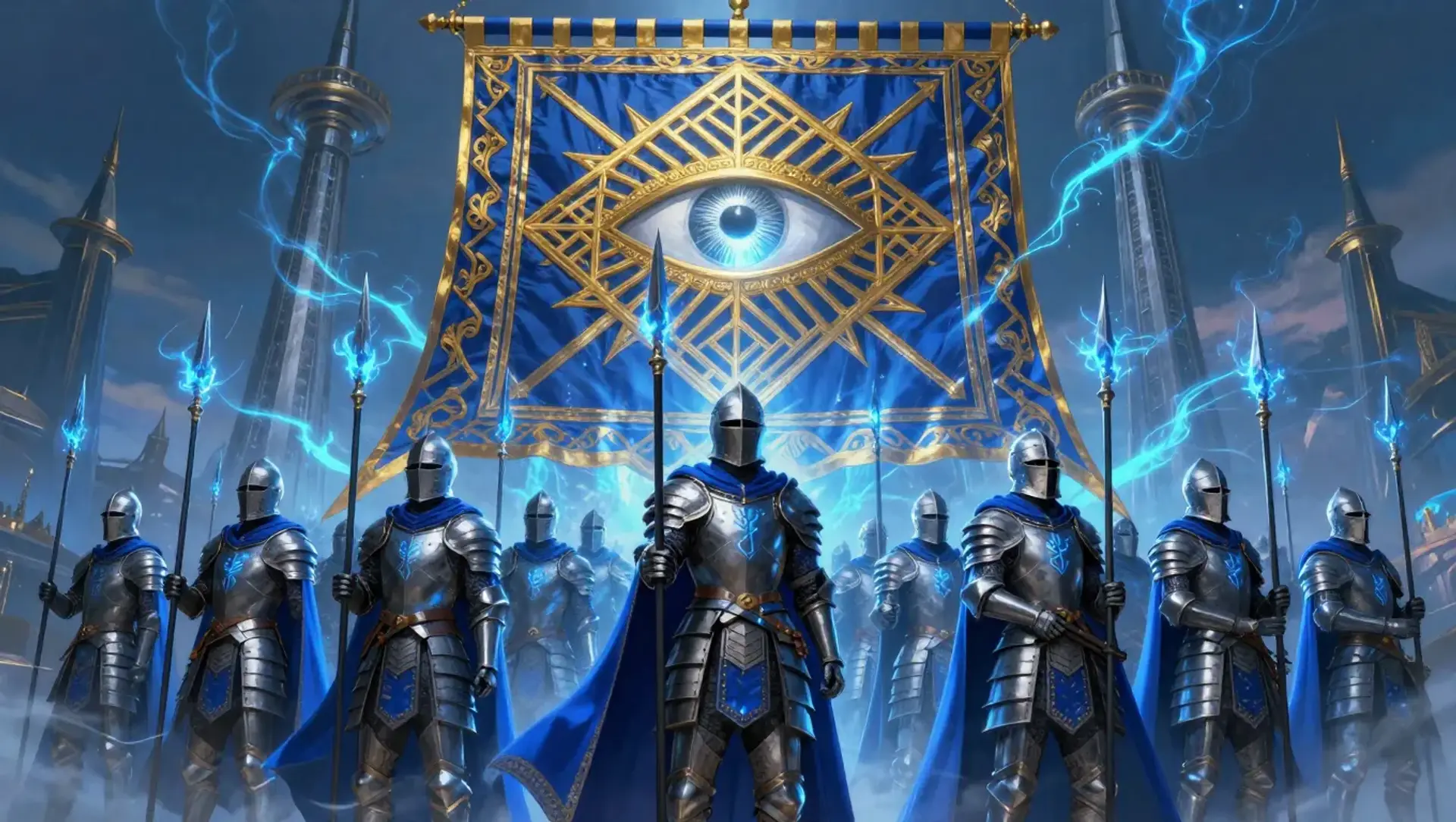 The Web-Keepers - AI-generated fantasy Faction