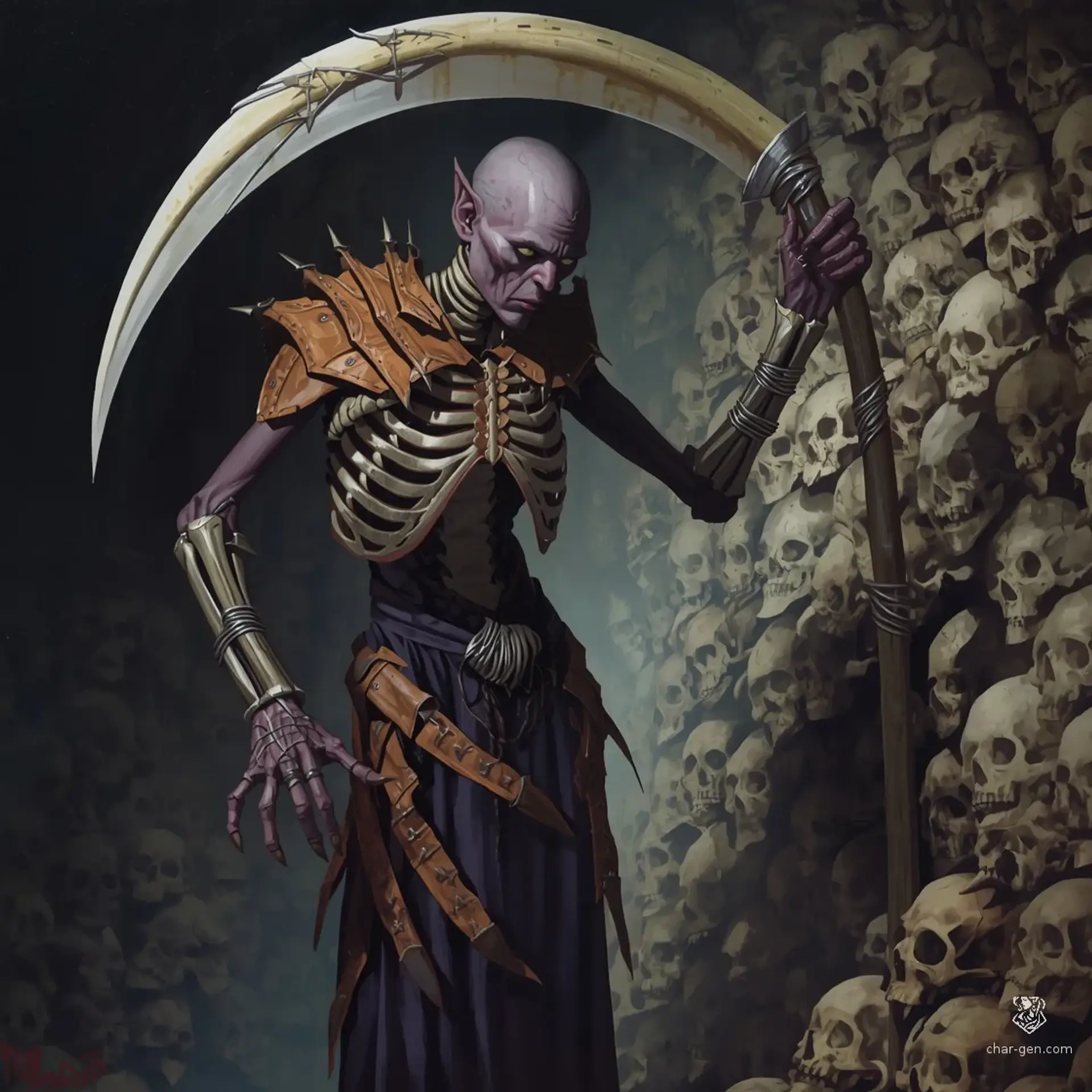 Vaelen the Skin-Stitcher | Fantasy Monster Generated by CharGen