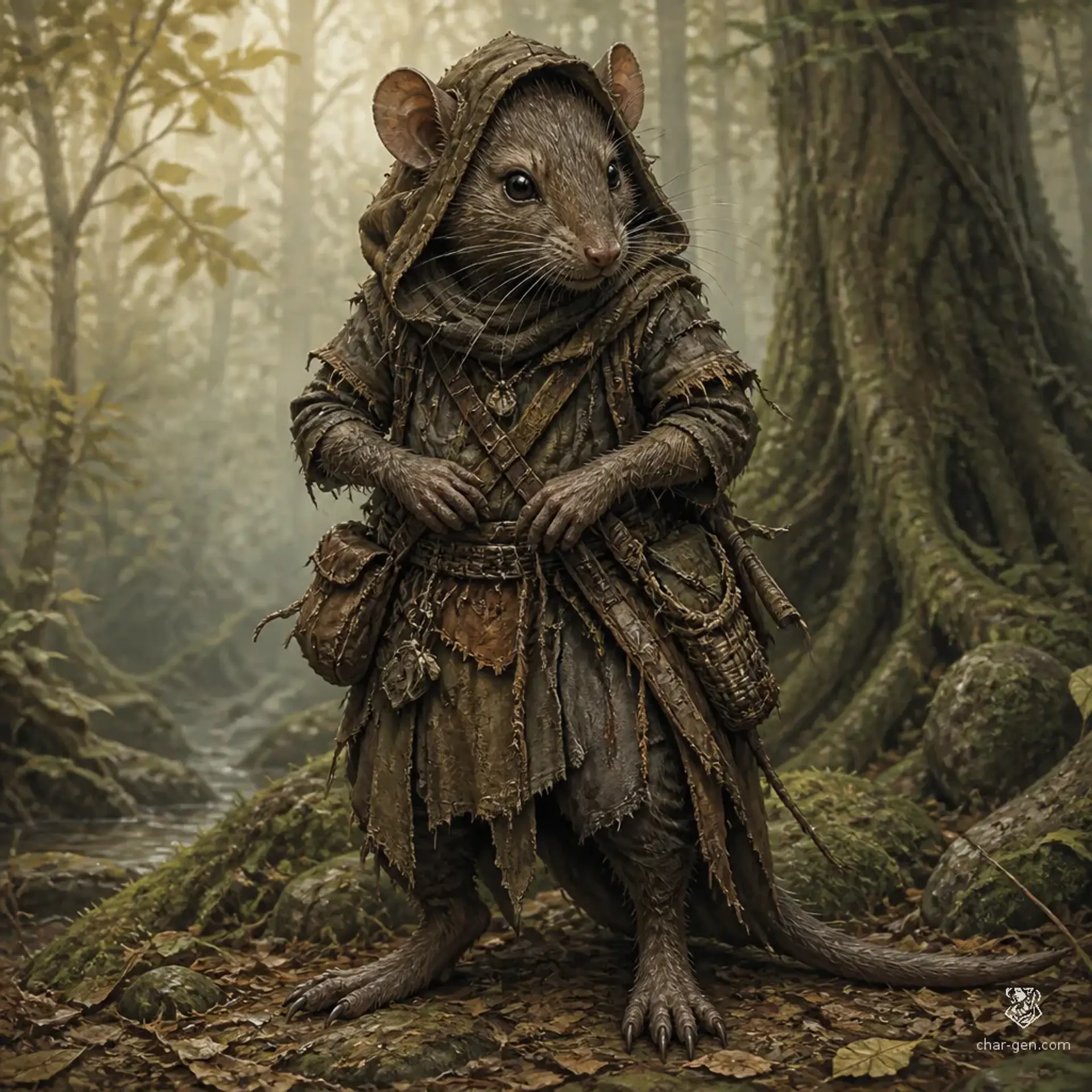 Vandermous - AI-generated fantasy Species