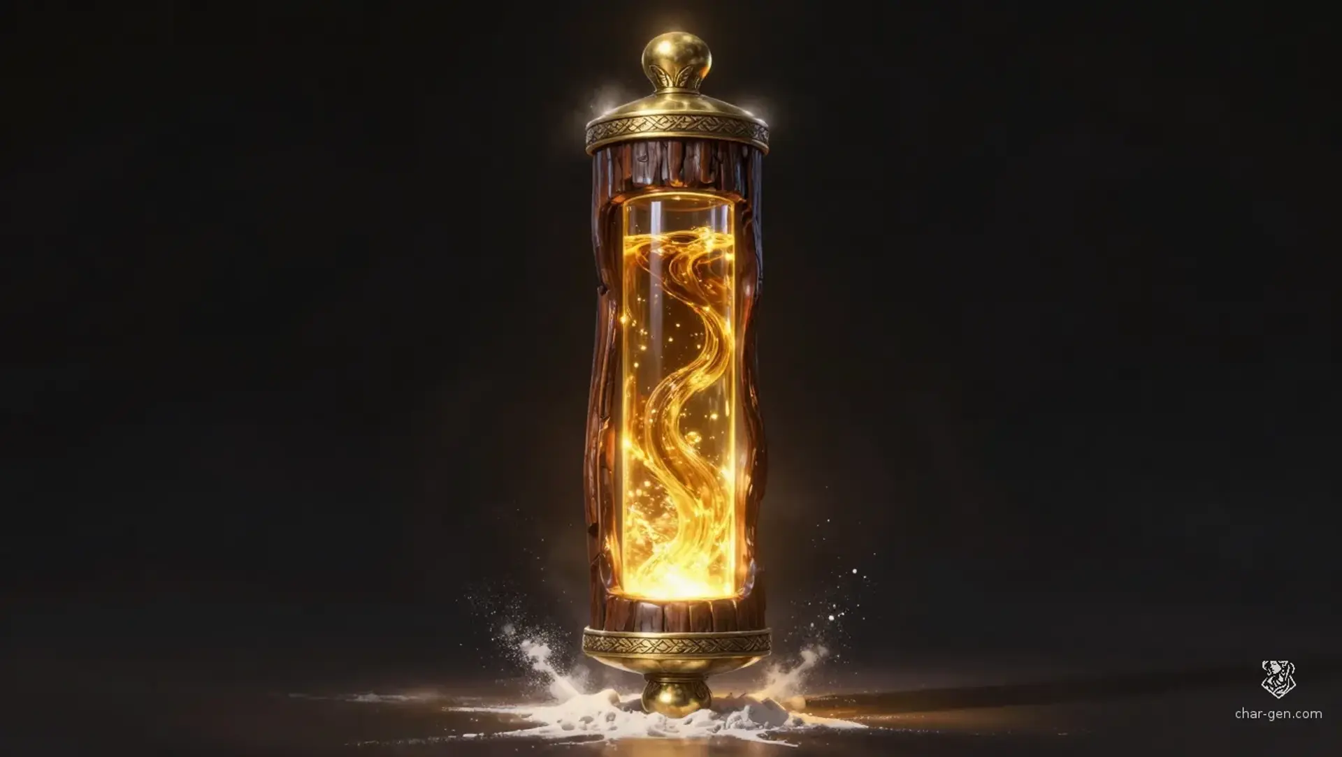 The Scepter of the Rising Dough - AI-generated fantasy Magic Item