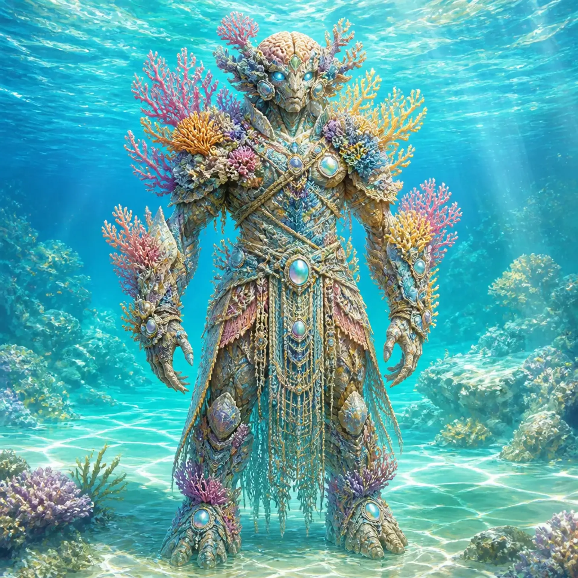 Antozoar - AI-generated fantasy Species
