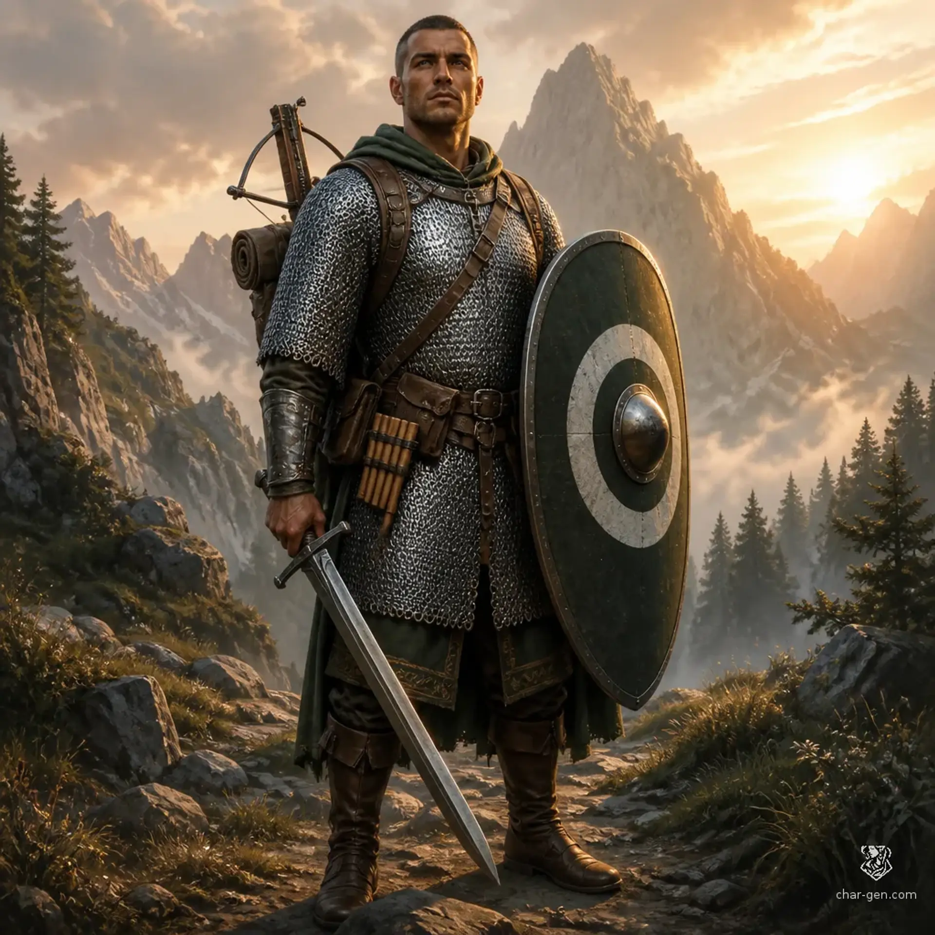 Samwise Stoutman - AI-generated fantasy Character