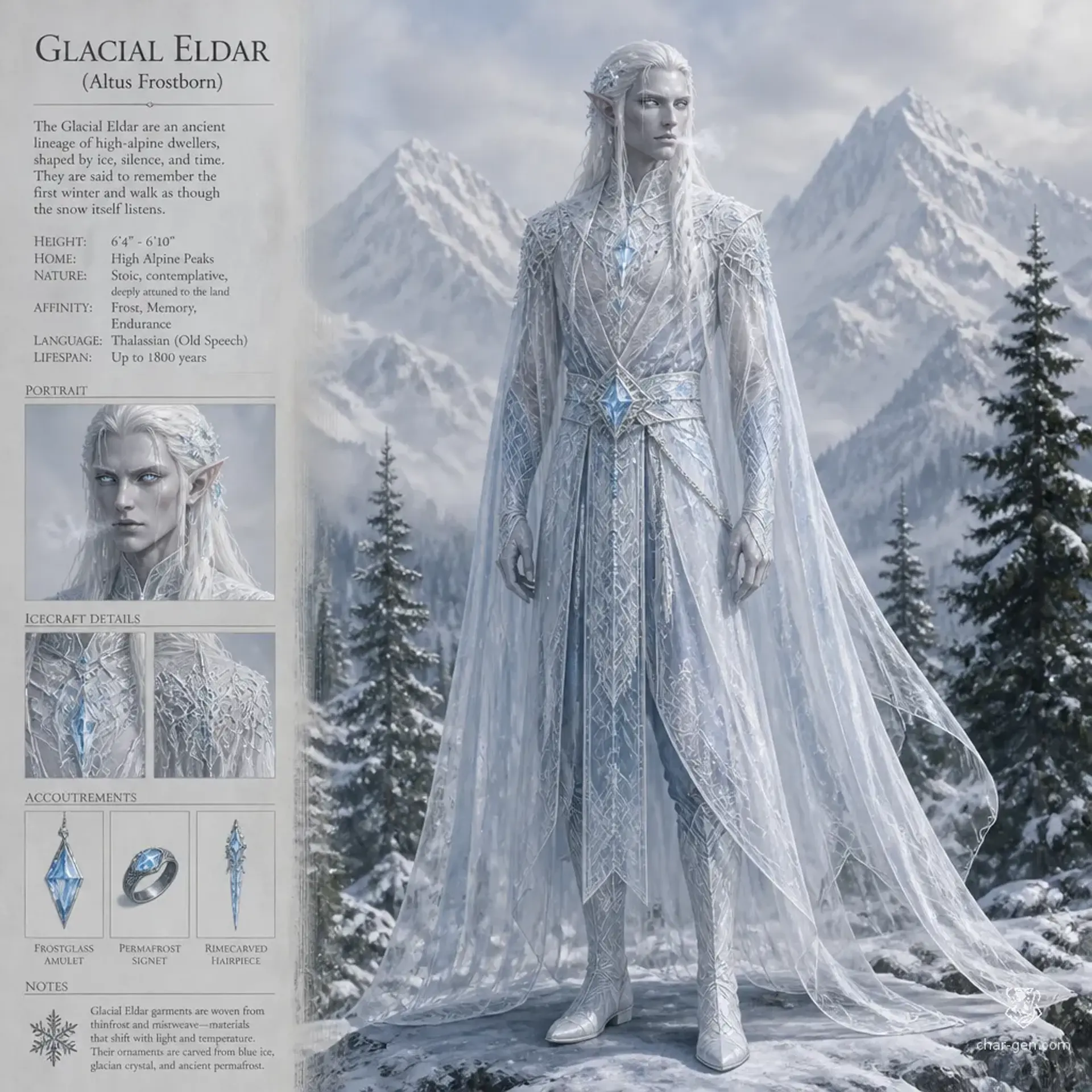 Glacial Eldar