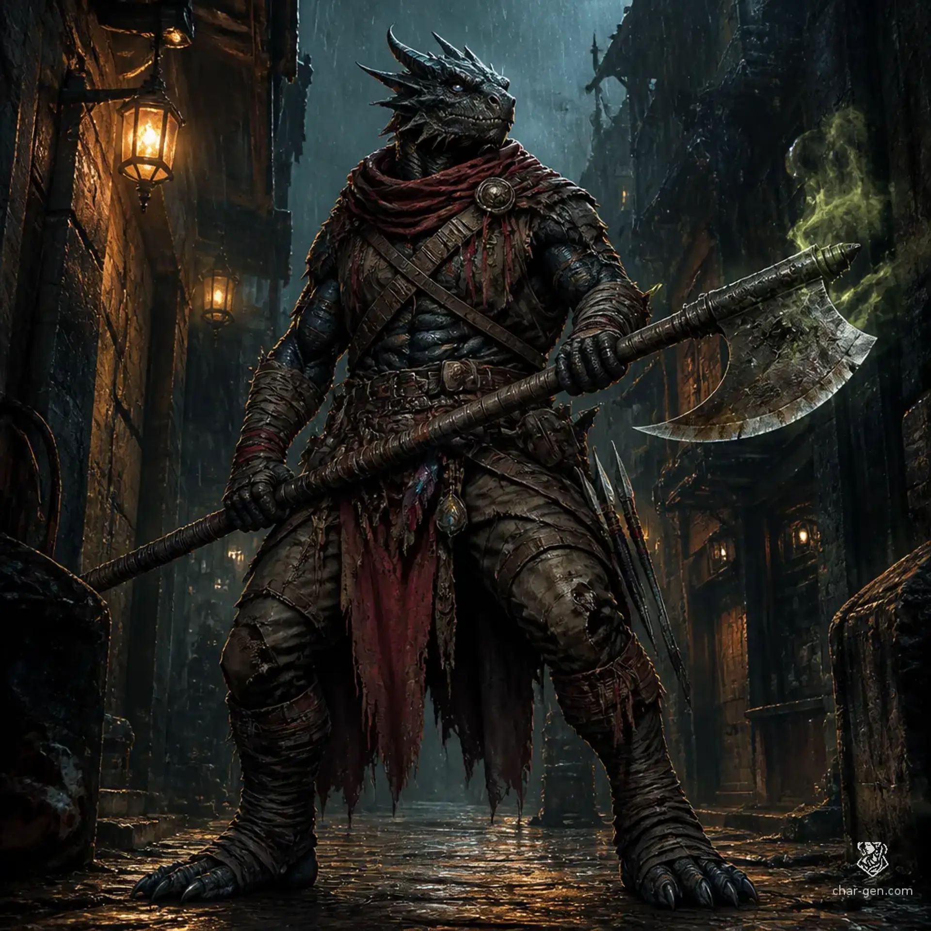 Kettü - AI-generated fantasy Character