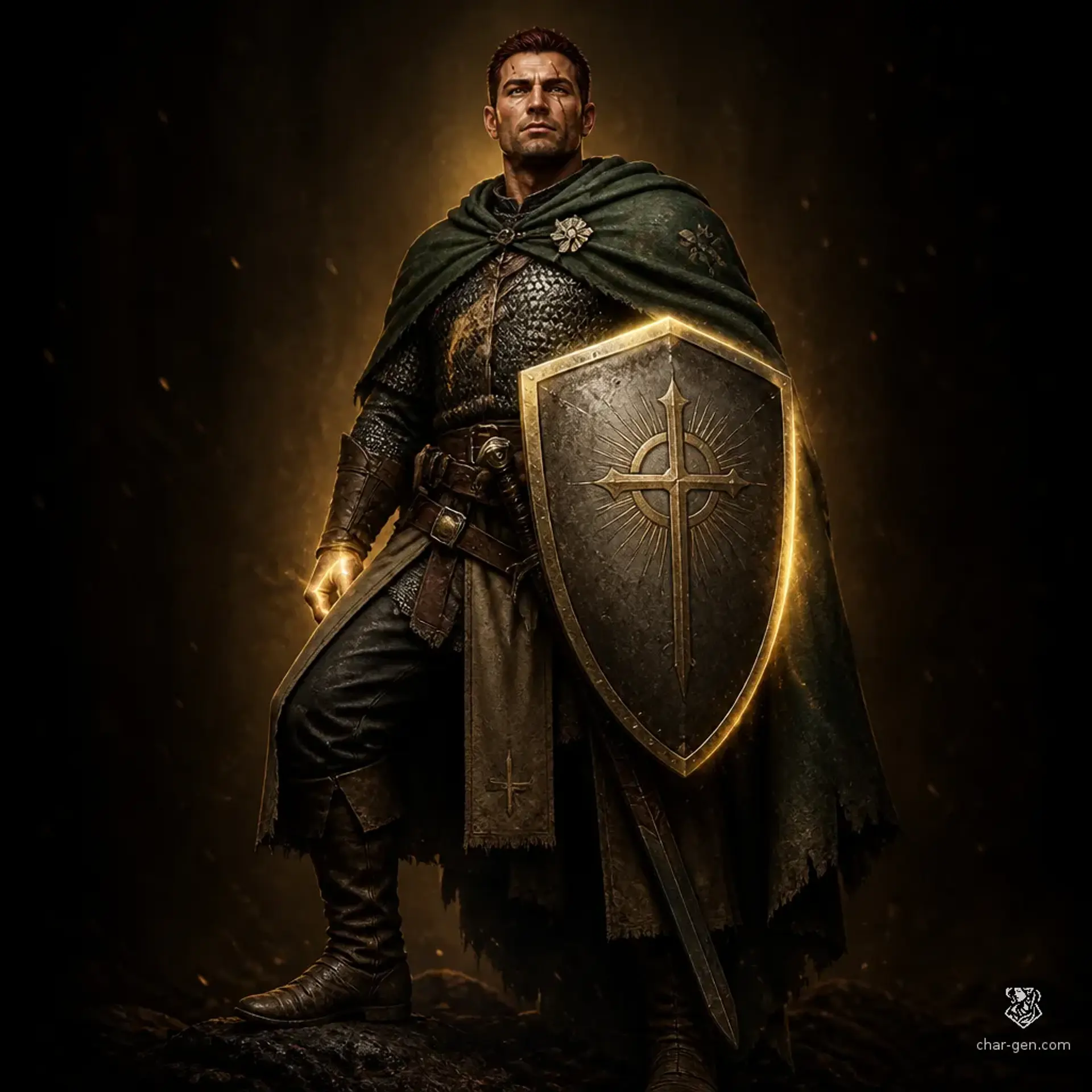 Edrin Vale - AI-generated fantasy Character