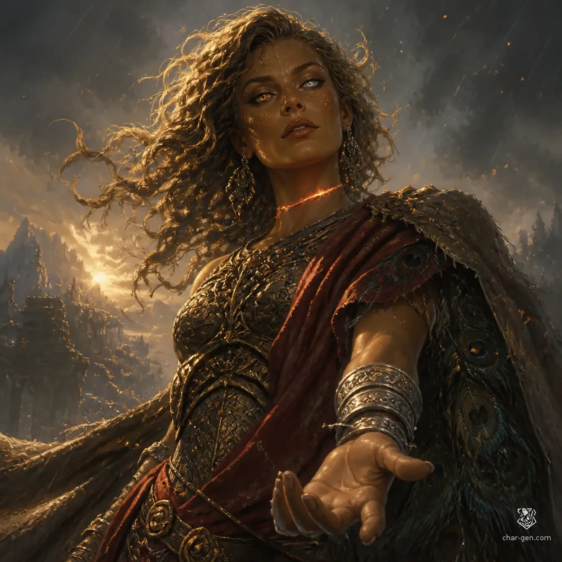 Ilyra Dawnwound - AI-generated fantasy NPC