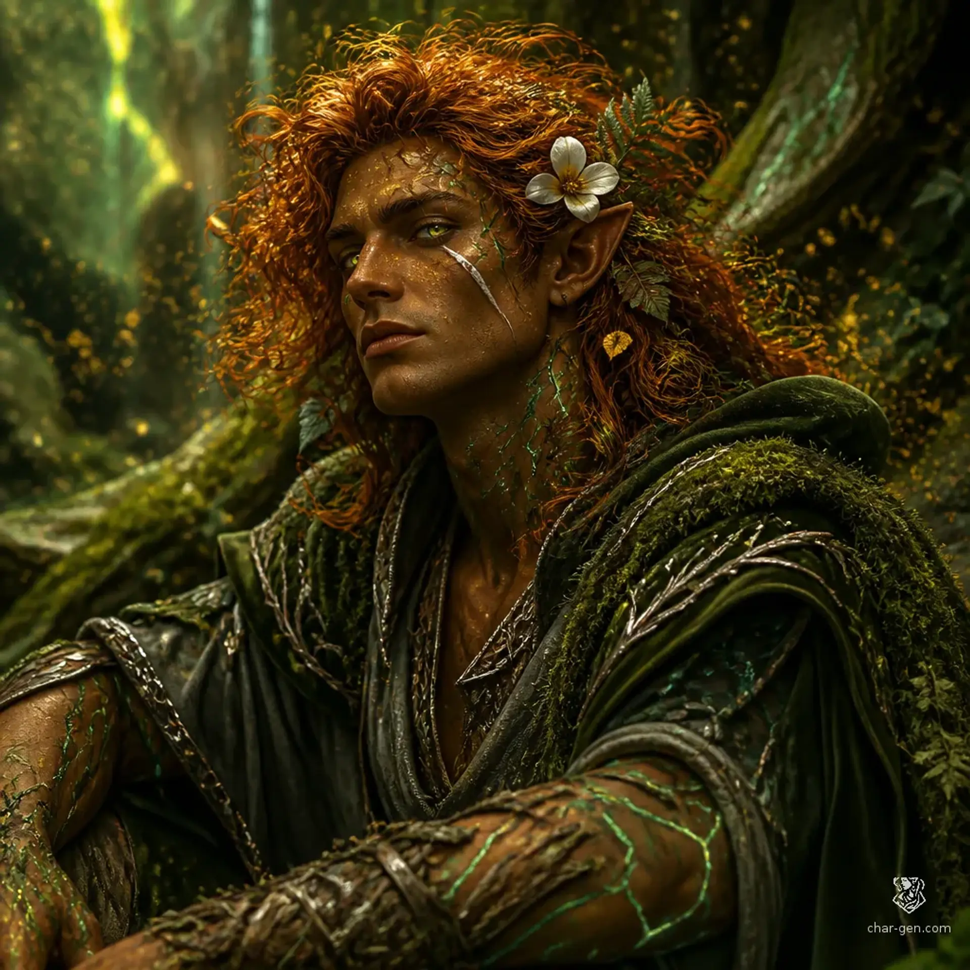 Glintmire Everthorn - AI-generated fantasy NPC