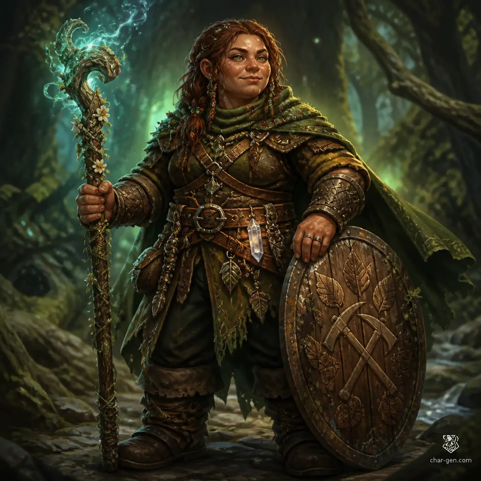 Vistra - AI-generated fantasy Character