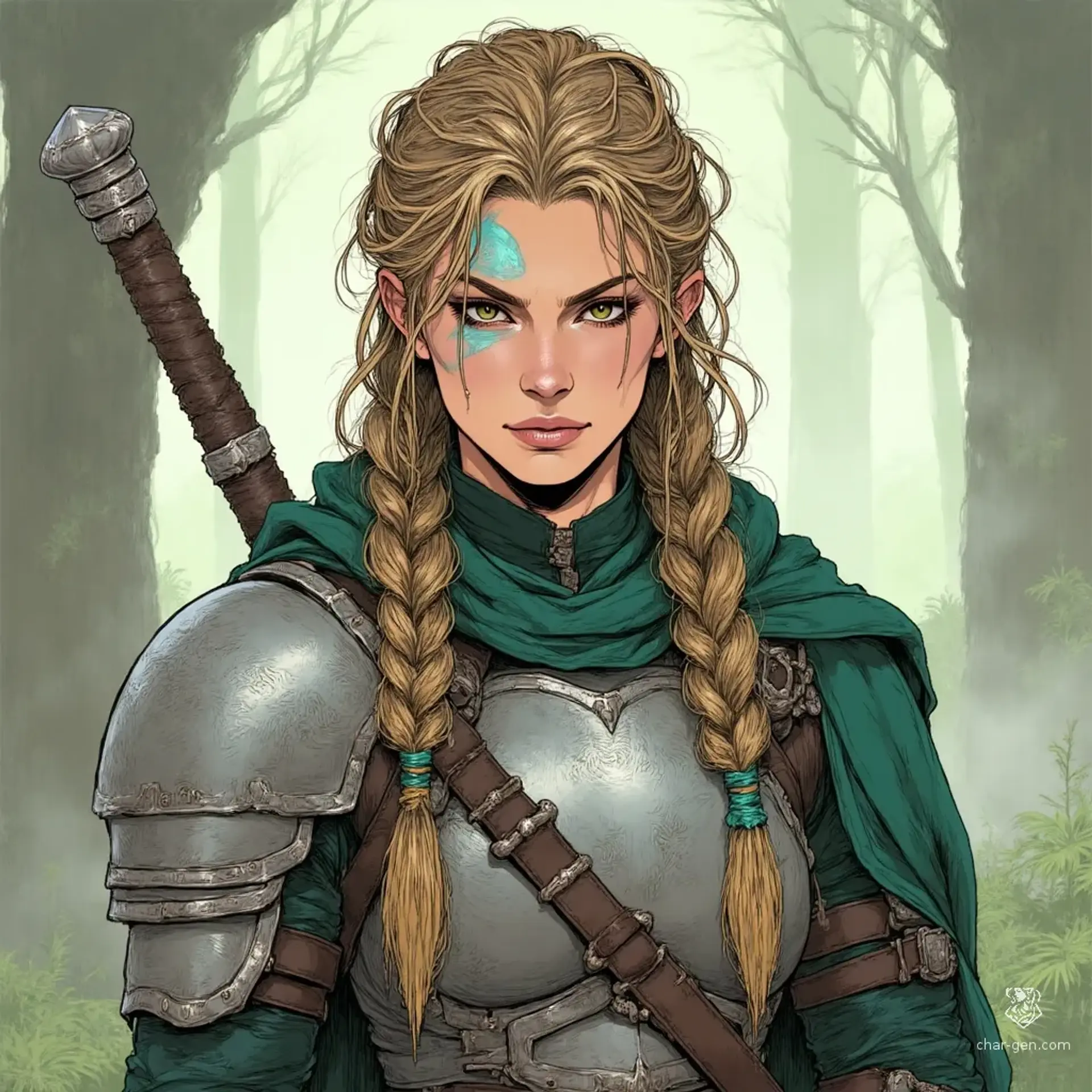 Elysiel Tharnor - AI-generated fantasy NPC