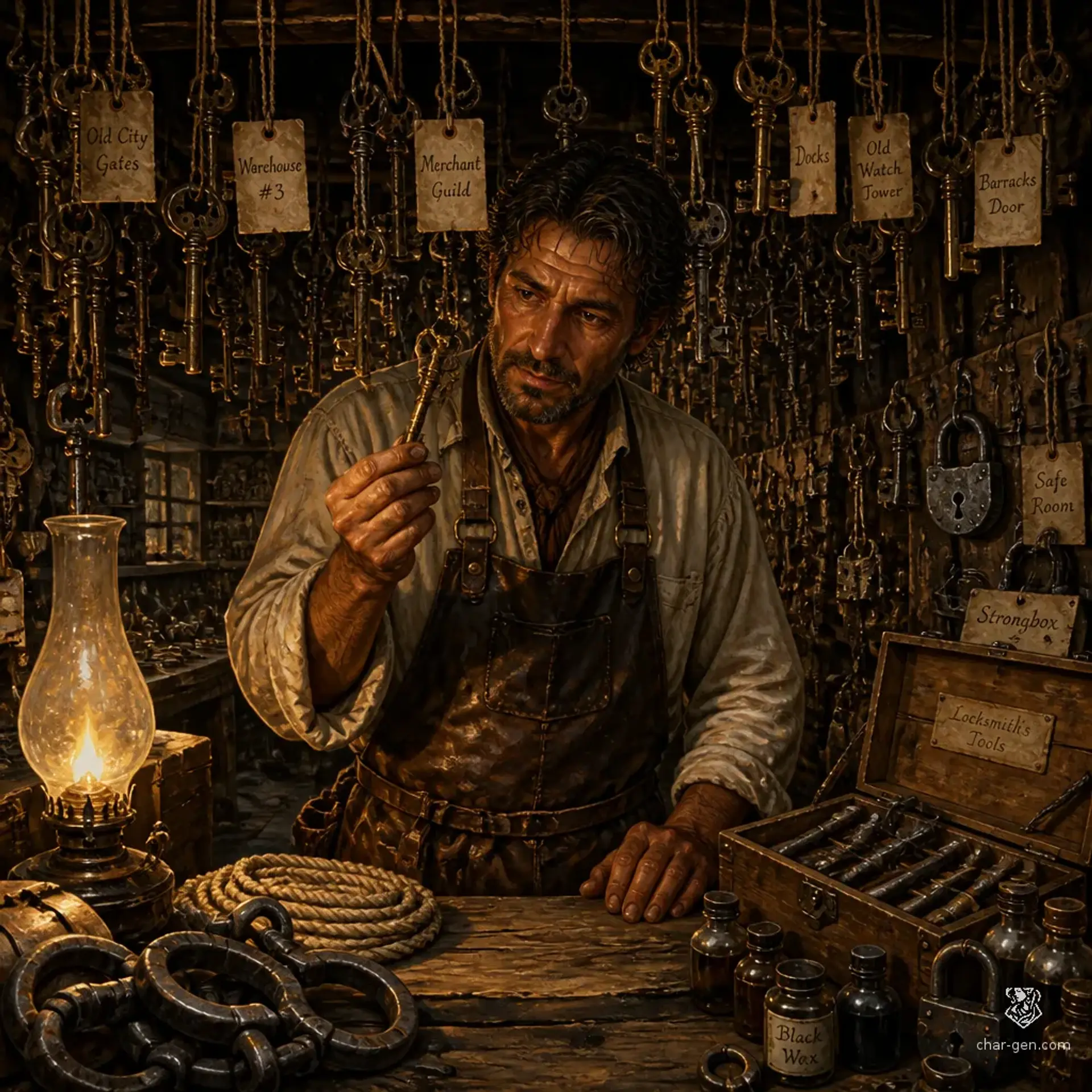 The Last Key - AI-generated fantasy Shop