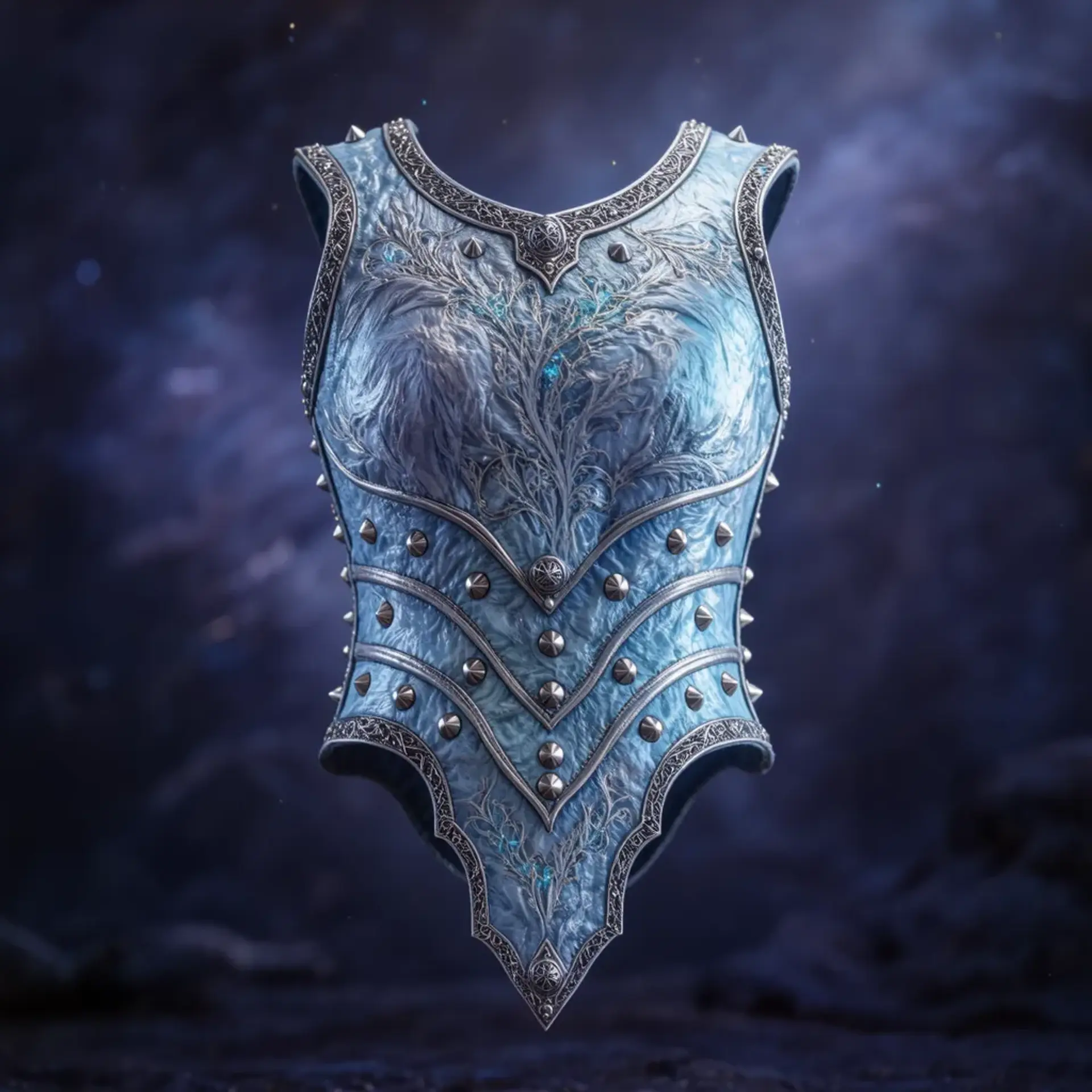 Zephyrweave Studded Leather - AI-generated fantasy Magic Item