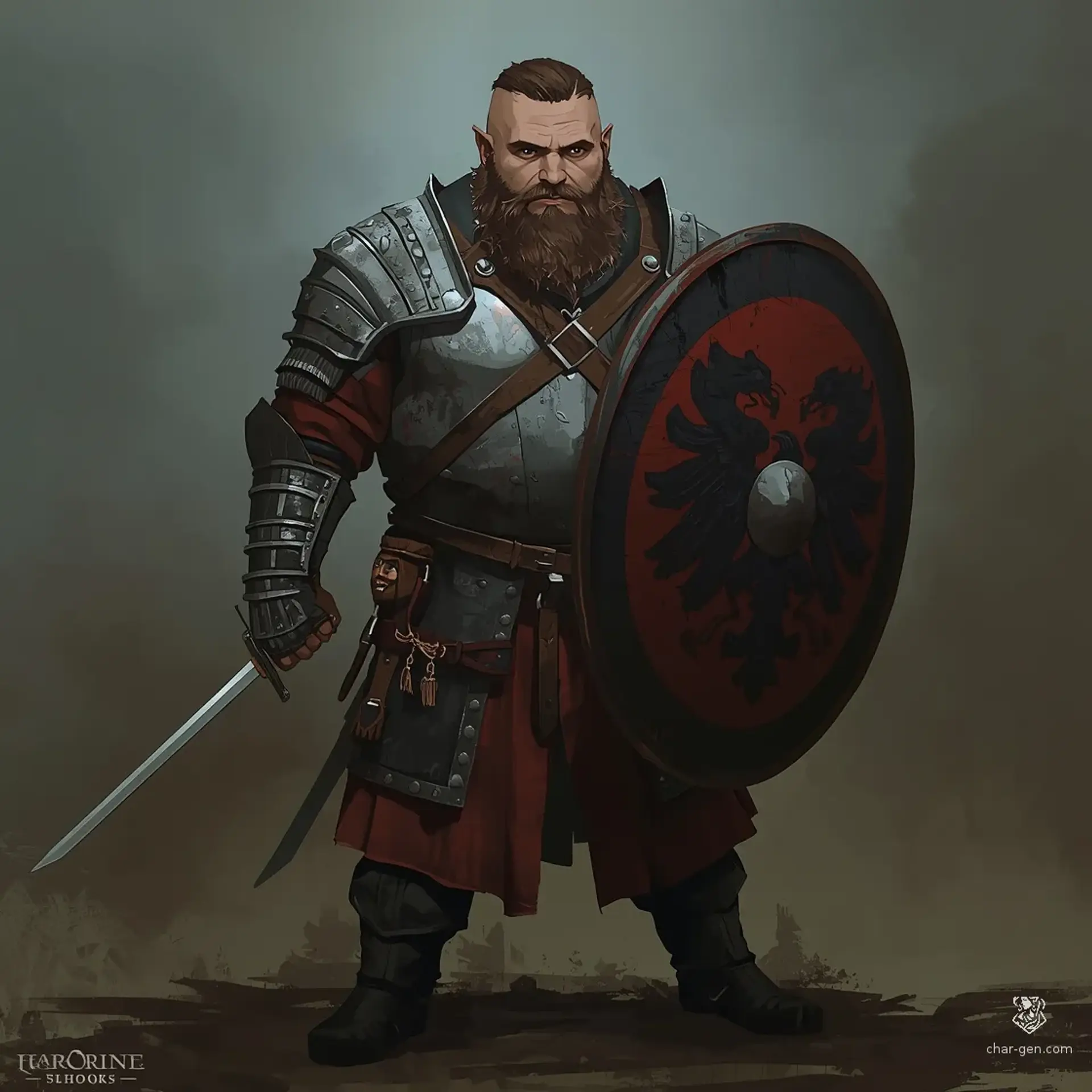 Fredrick Freidmann - AI-generated fantasy Character