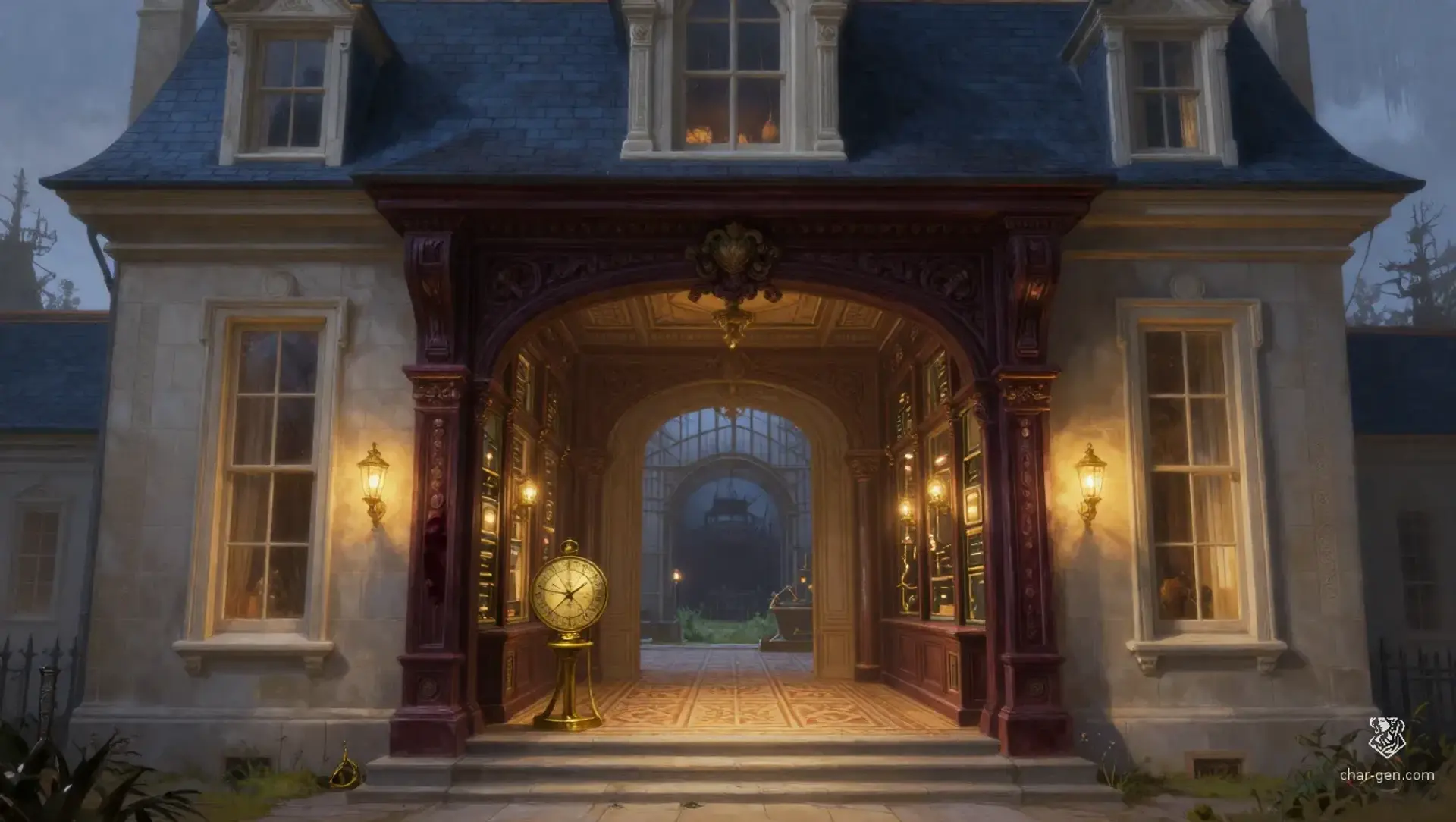 The Foldwright's House