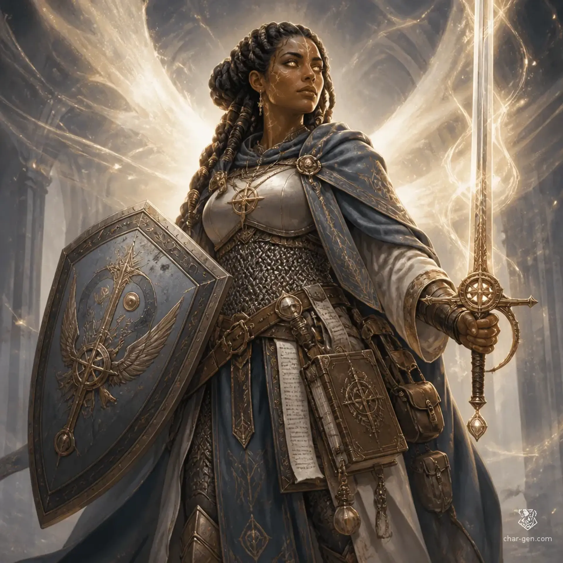 Niawen Adeyemi - AI-generated fantasy Character