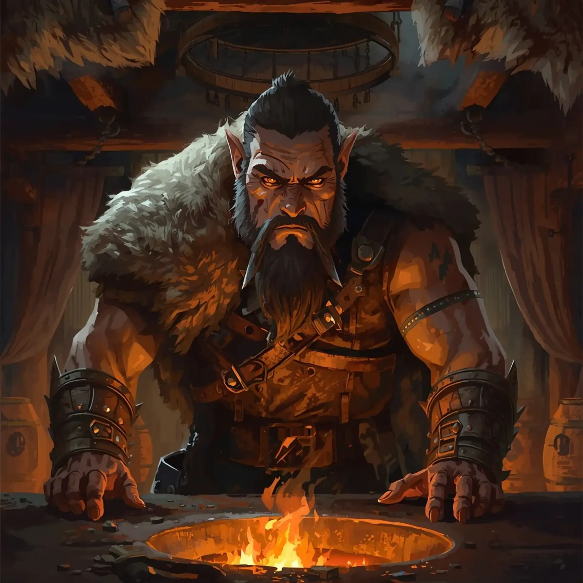 The Red Ember - AI-generated fantasy Tavern