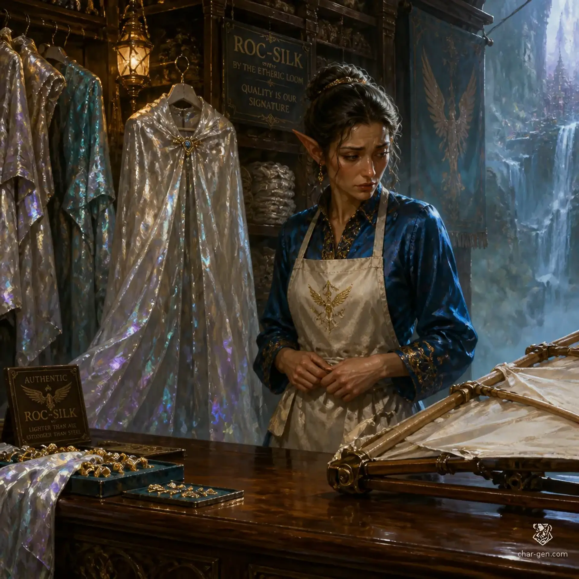 The Gossamer Wing - AI-generated fantasy Shop