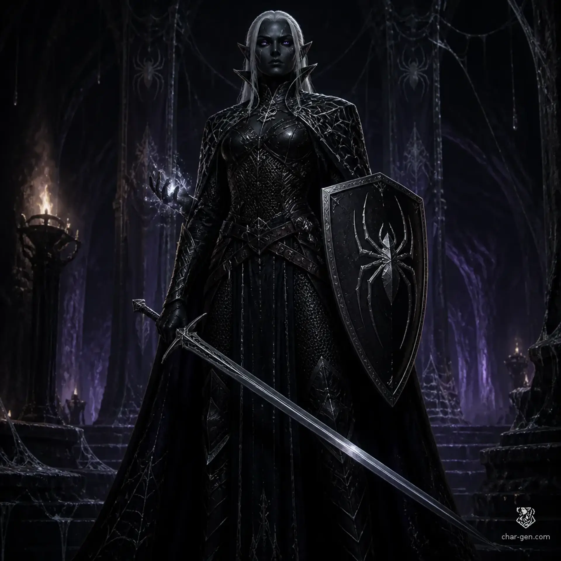 Aurelia Malice - AI-generated fantasy Character