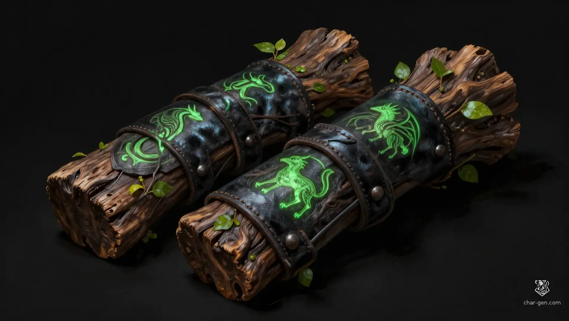 Vow-Binders of the Untamed Wildheart - AI-generated fantasy Magic Item