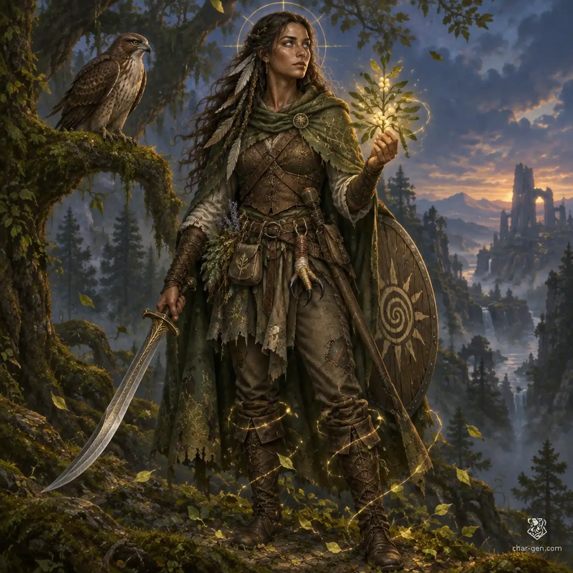 Taera - AI-generated fantasy Character