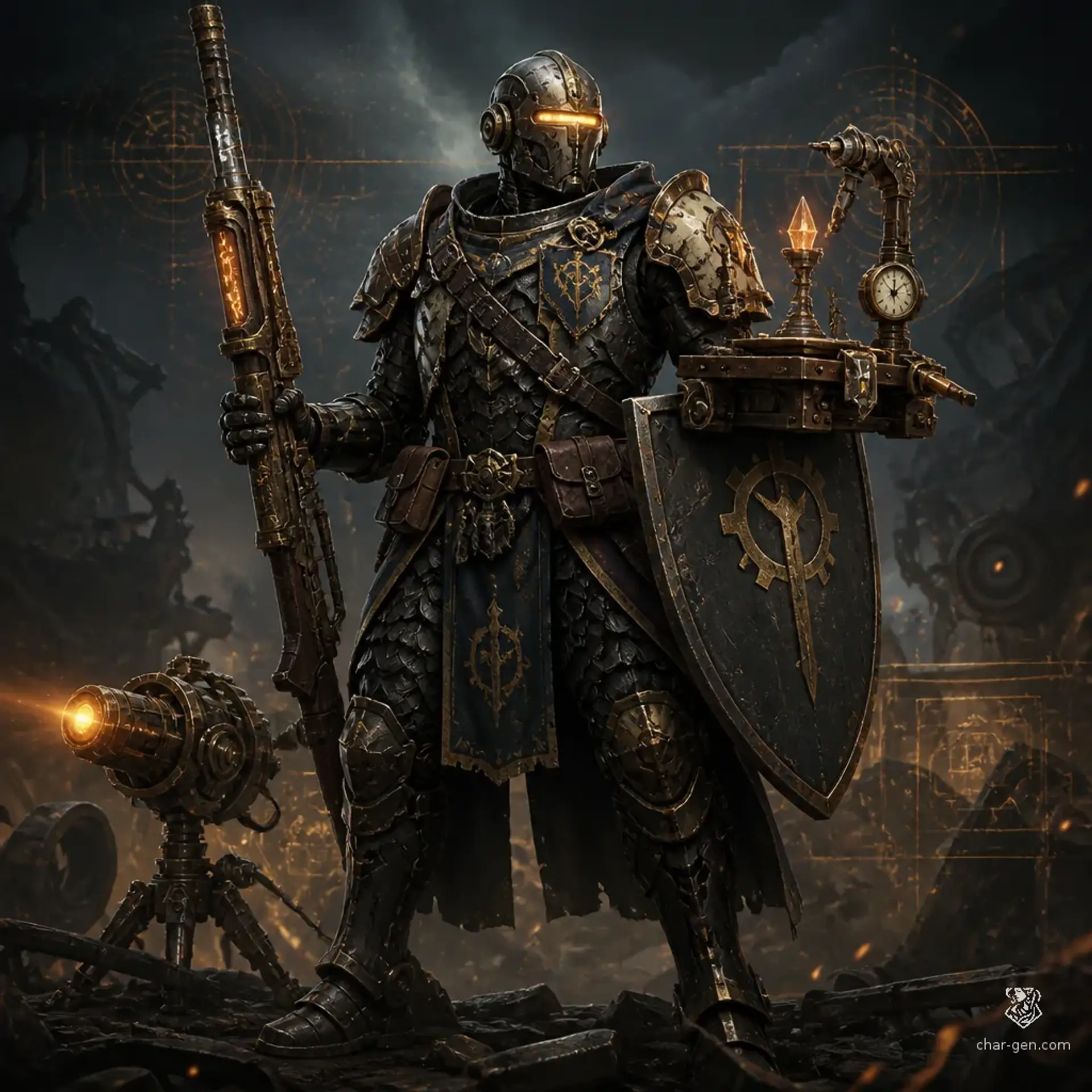 TR45H3R - AI-generated fantasy Character