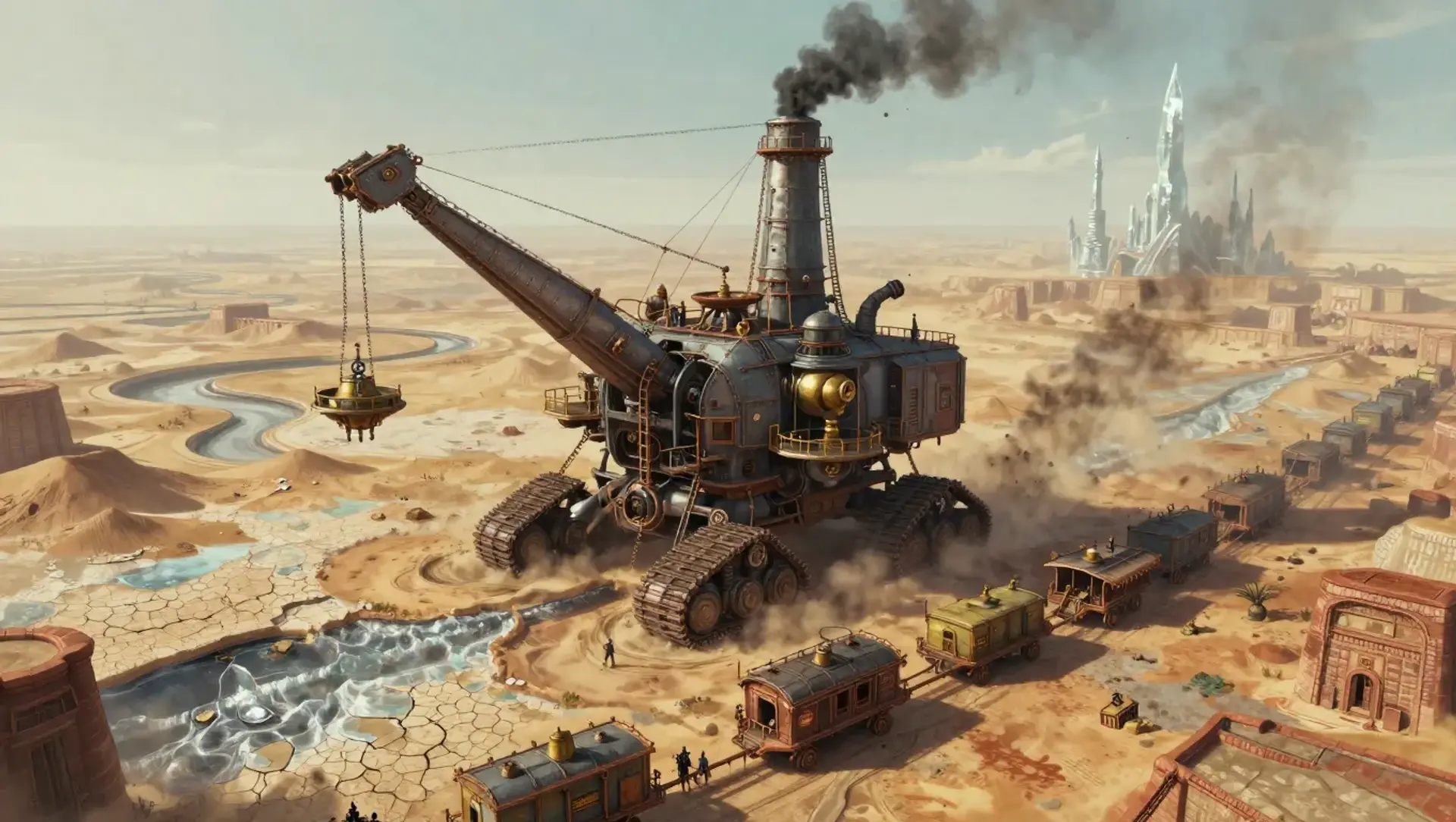 The Crawling Silt-Dredge, Excavation Rig Nine