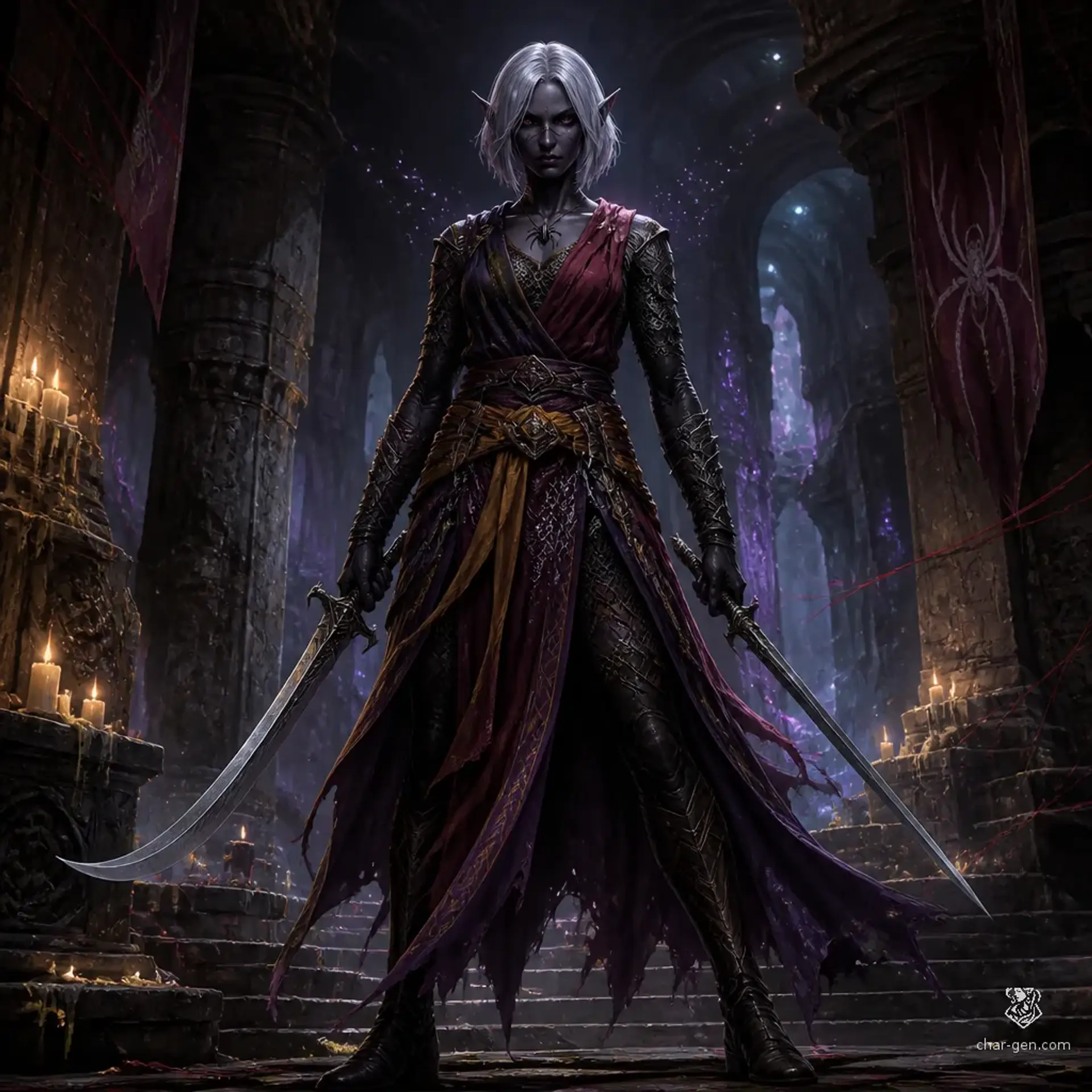 Mara - AI-generated fantasy Character