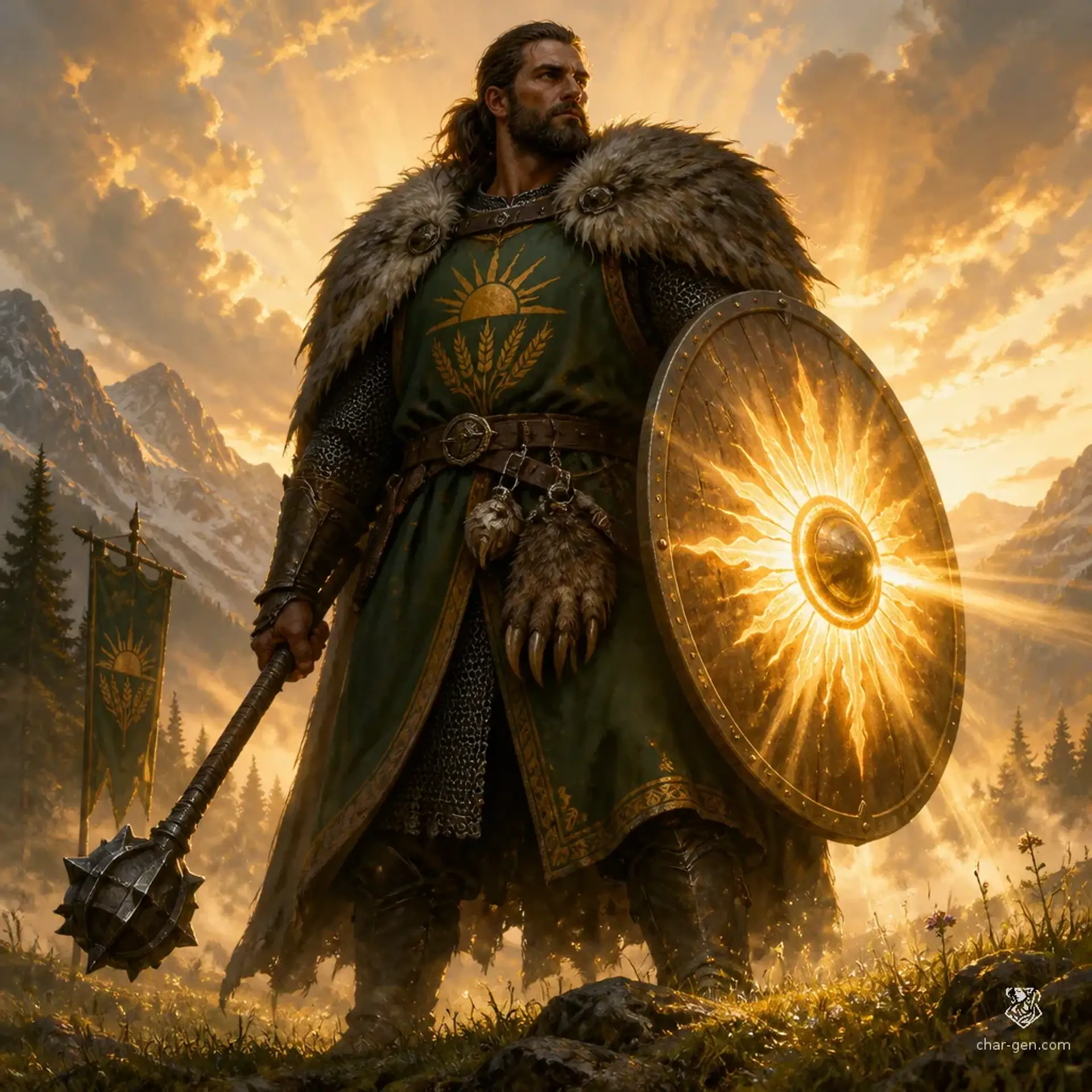 Kaelen Thistledown - AI-generated fantasy Character