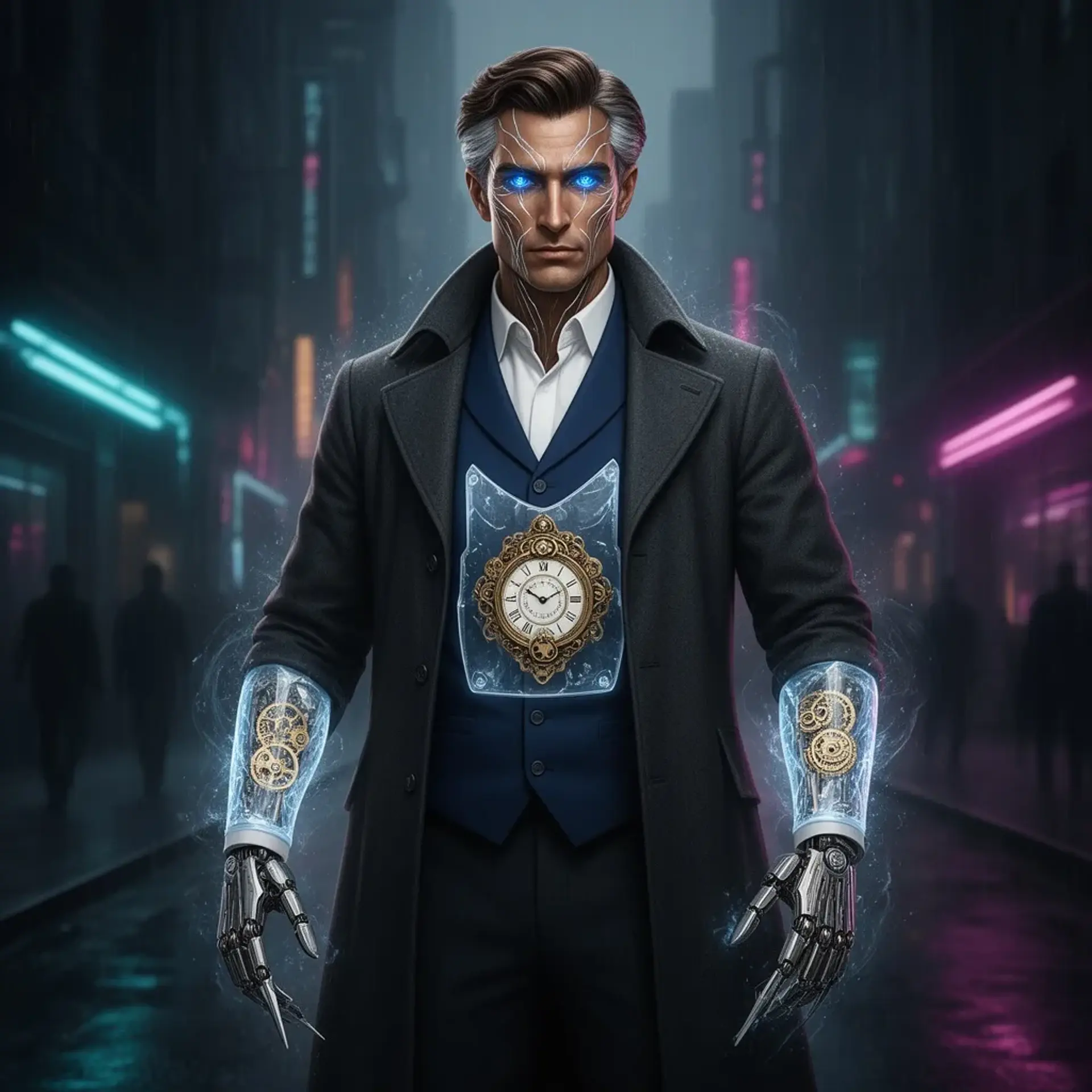 Kaelen Meridian - AI-generated fantasy NPC