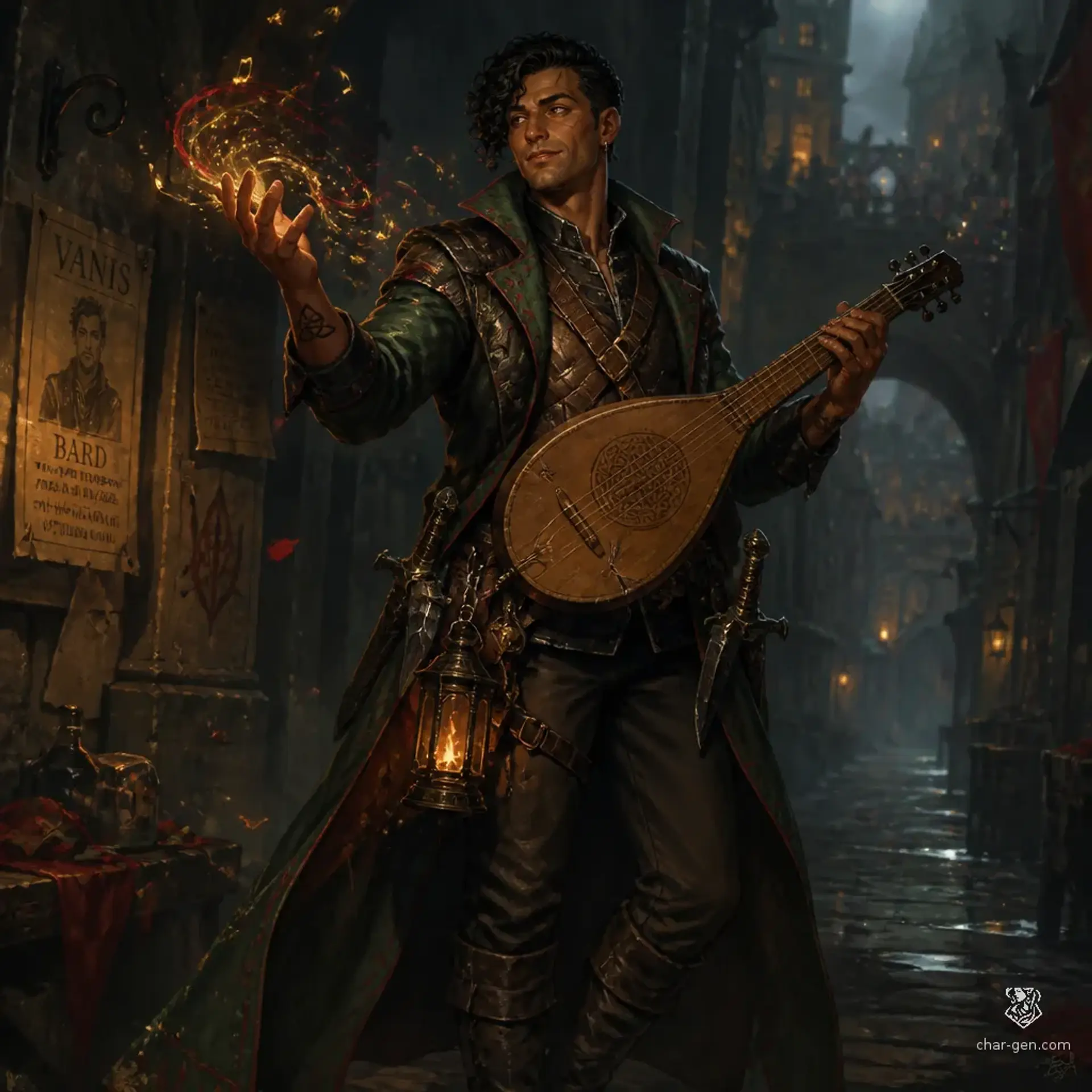 Mosi Kethari - AI-generated fantasy Character