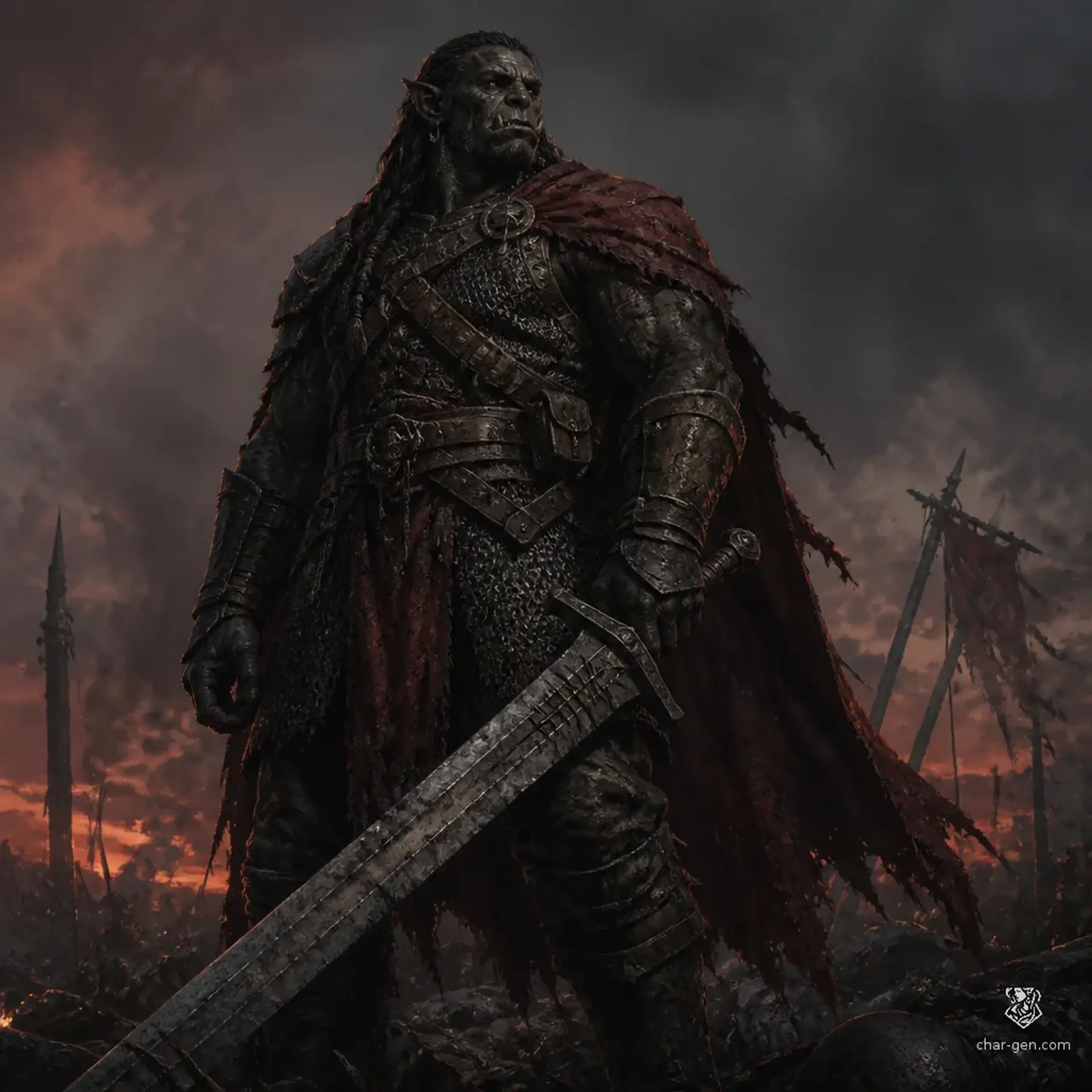 Kaelgor - AI-generated fantasy Character