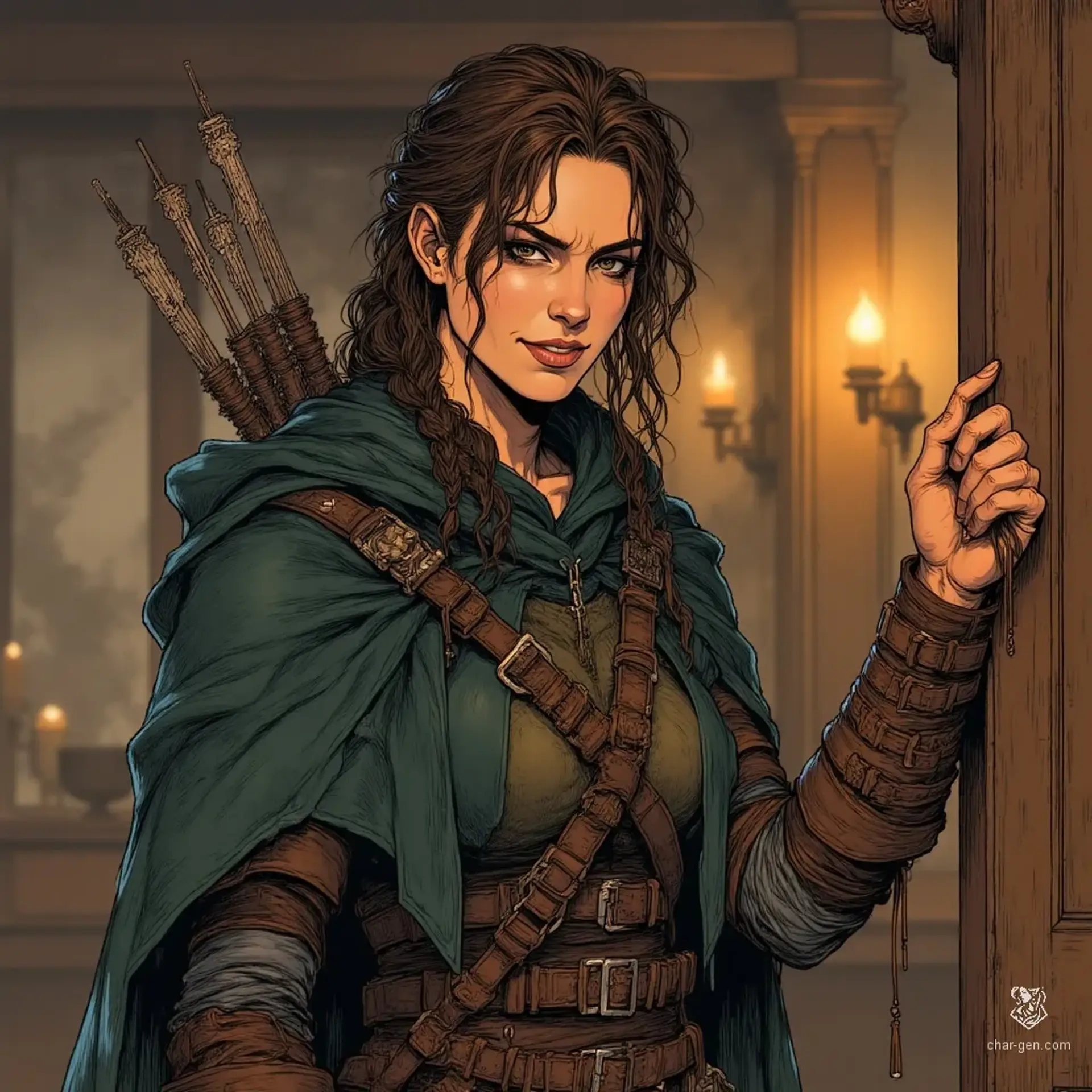 Maris Thornewell - AI-generated fantasy NPC