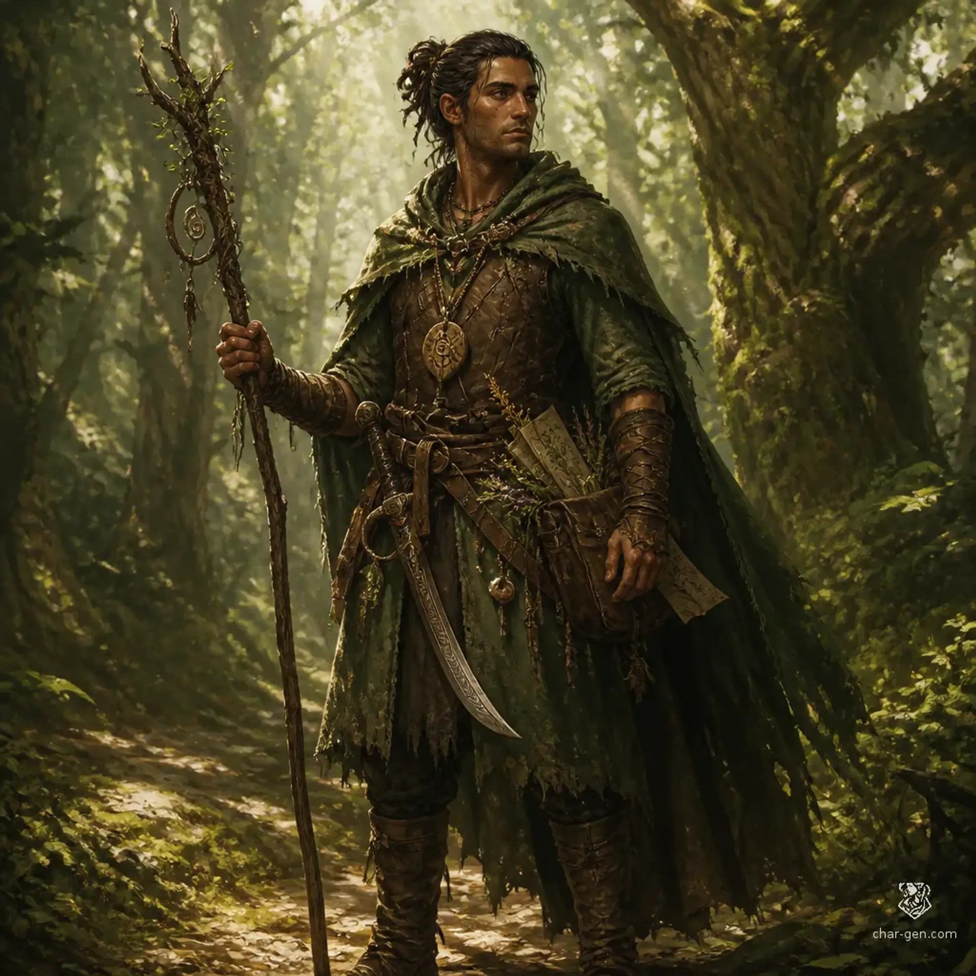 Eldon Reed - AI-generated fantasy Character