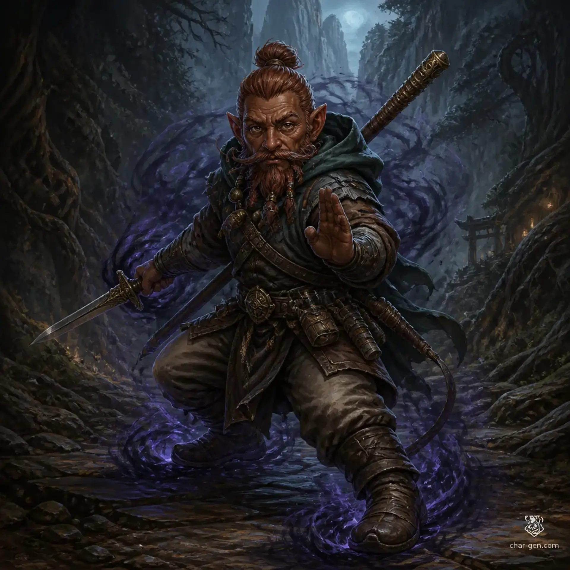 Rocco - AI-generated fantasy Character