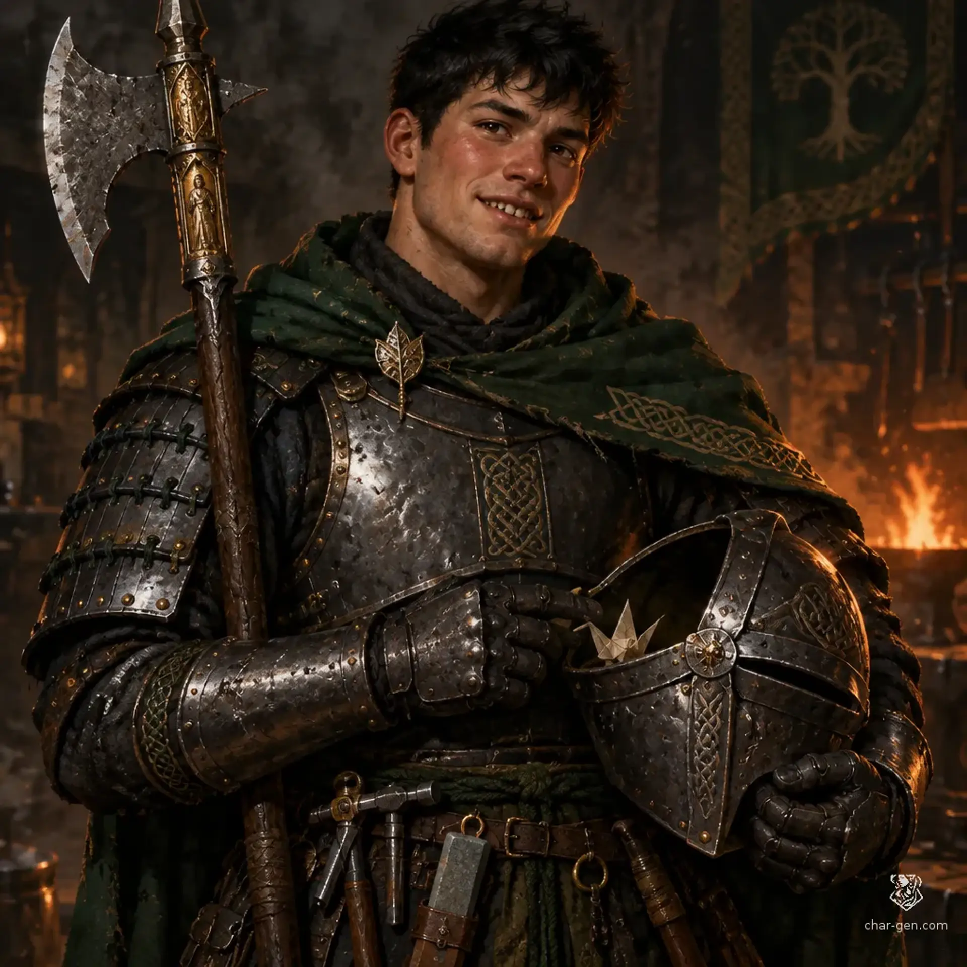 Mikuburai Takashi McBrian (Cavaleiro Verde)