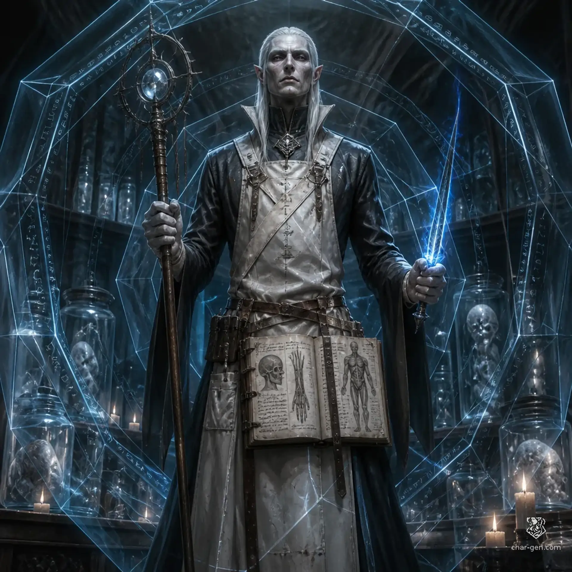 The Surgeon - AI-generated fantasy Character