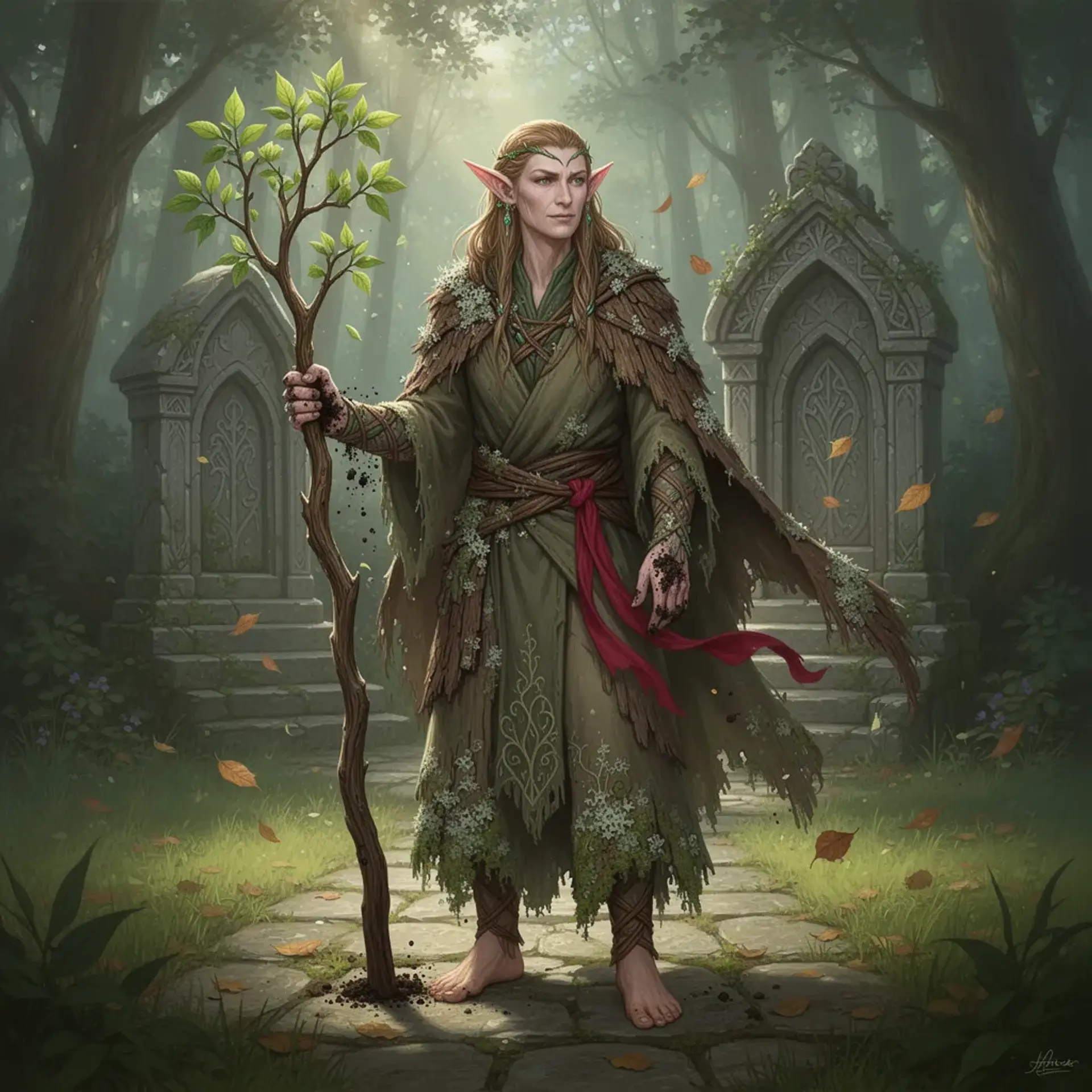 Rowan Thistlewake - AI-generated fantasy NPC