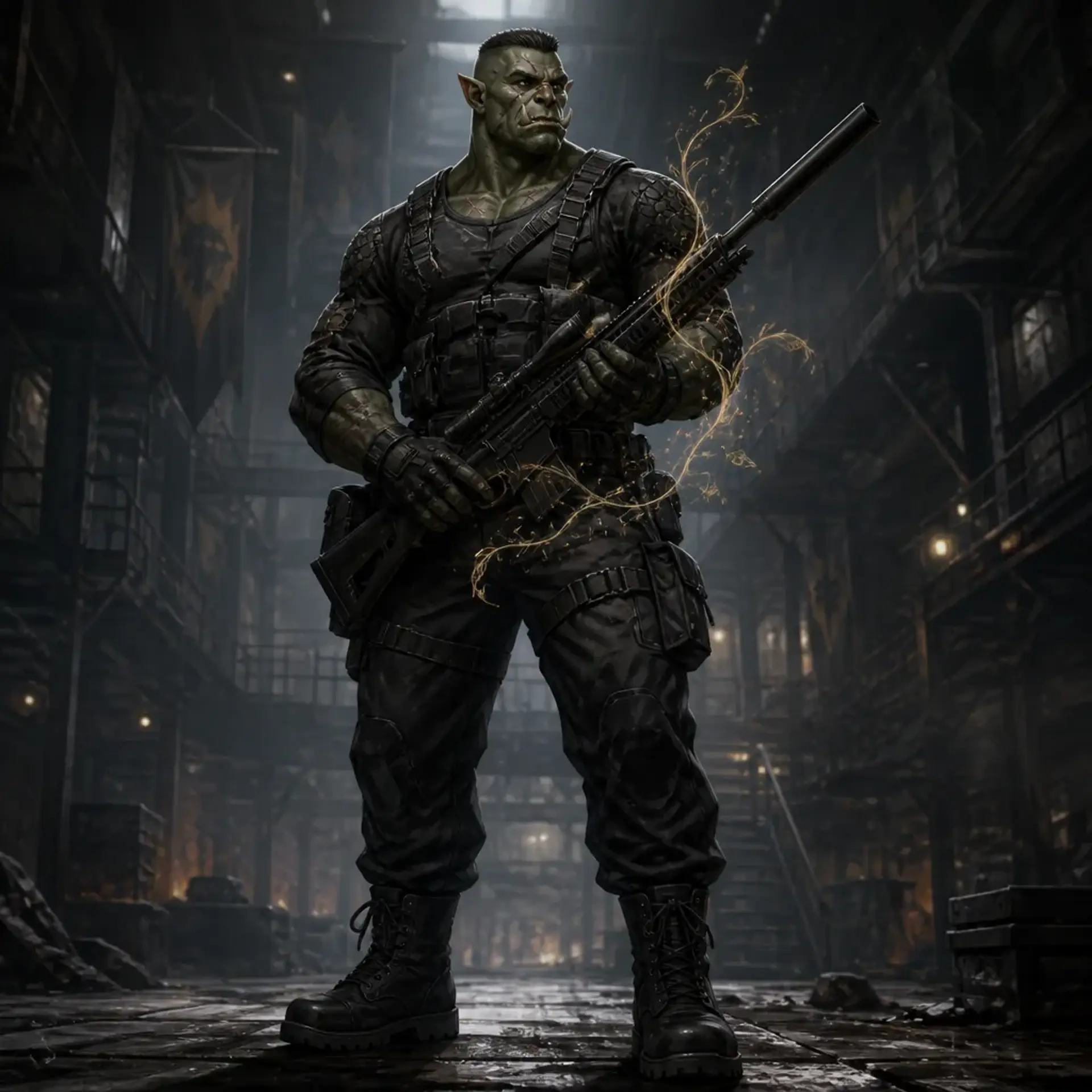 Gorak Ironwatch - AI-generated fantasy Character