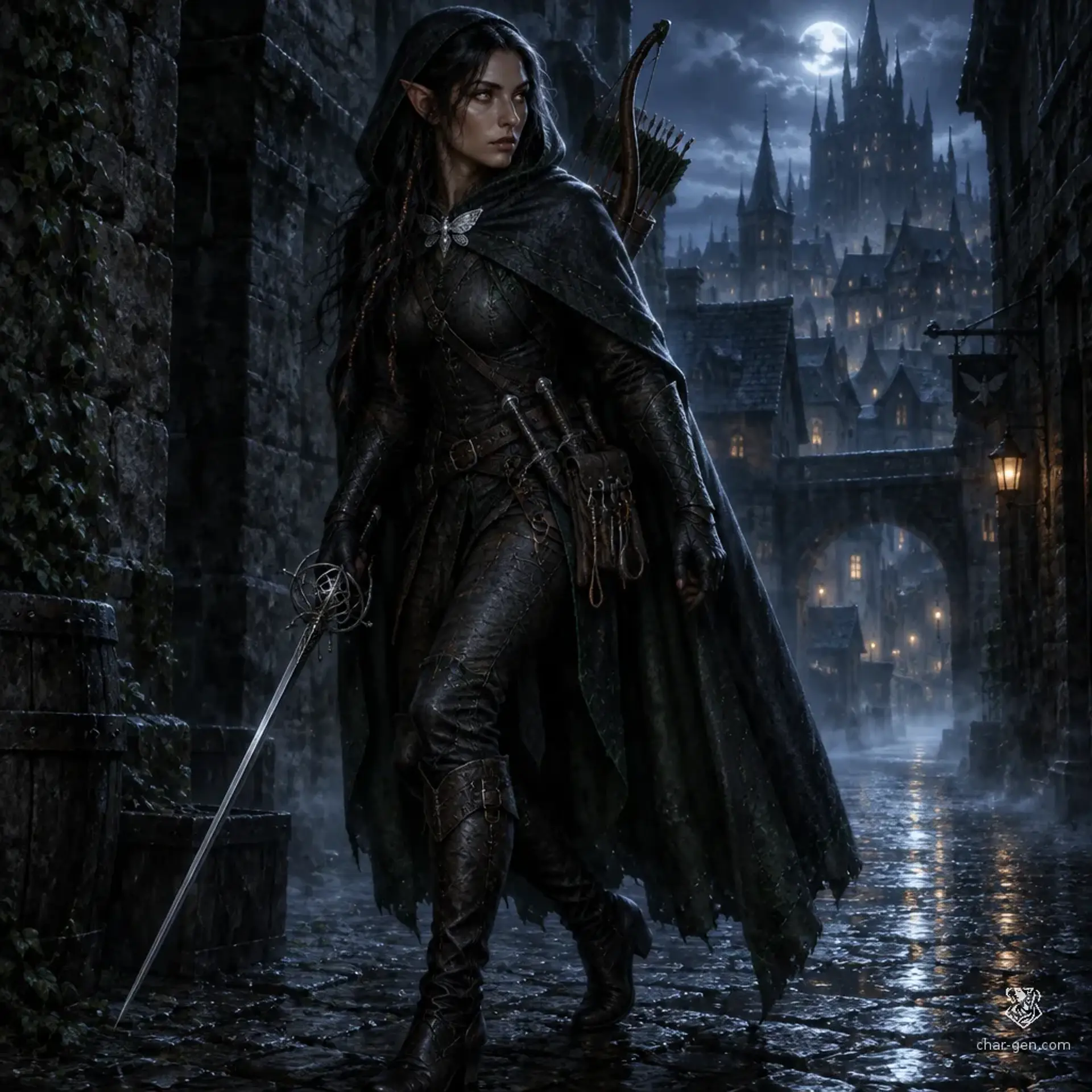arayaël - AI-generated fantasy Character