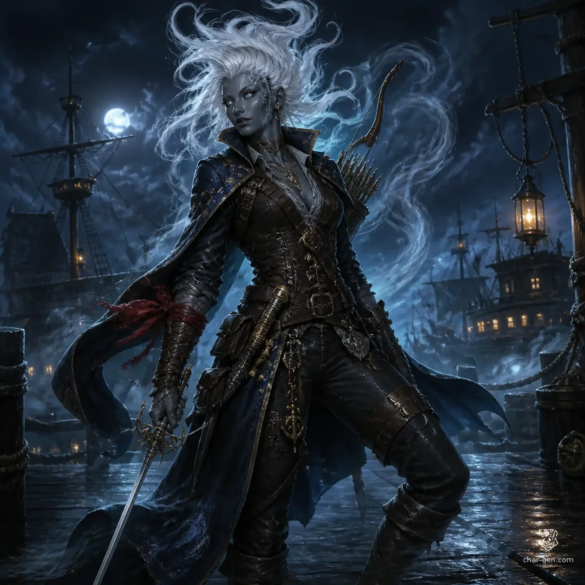 Zami - AI-generated fantasy Character