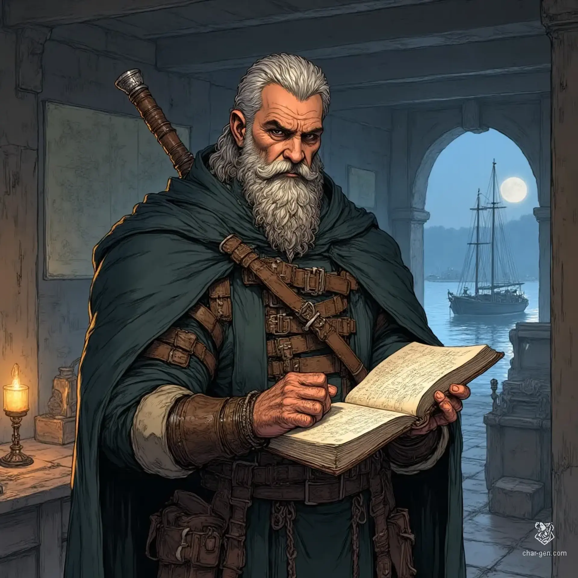 Rolf Achen - AI-generated fantasy NPC