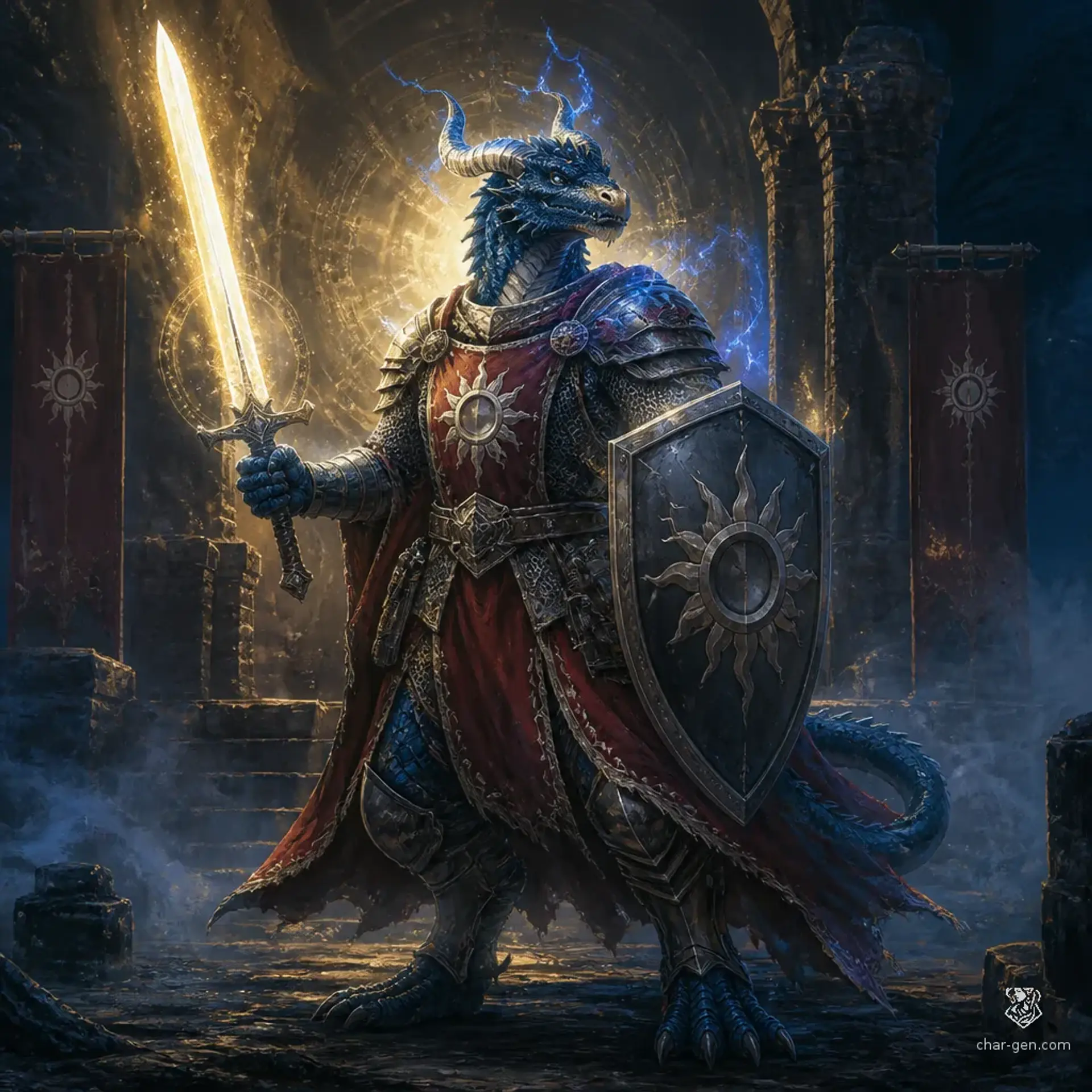 dragul - AI-generated fantasy Character