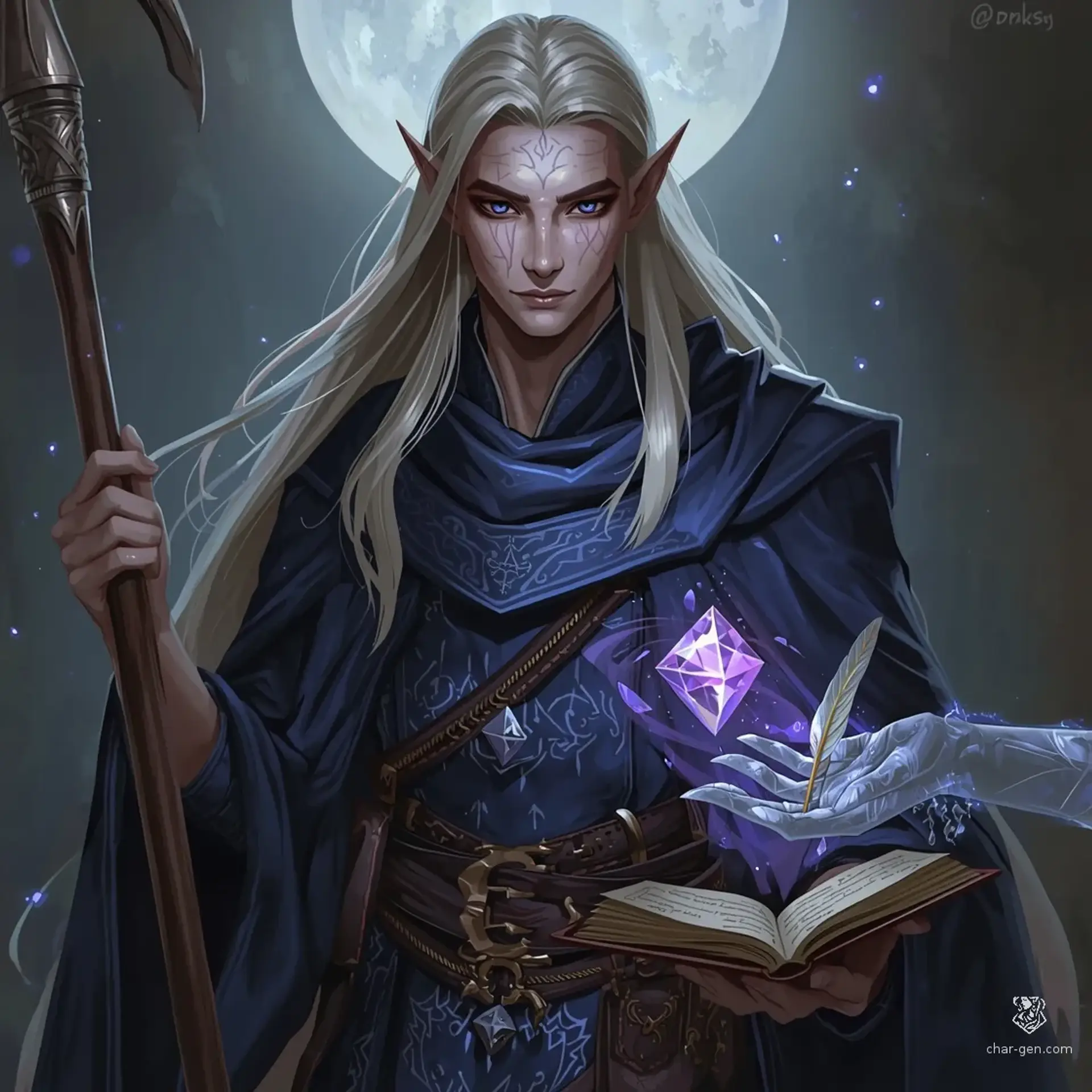 Paelia - AI-generated fantasy Character