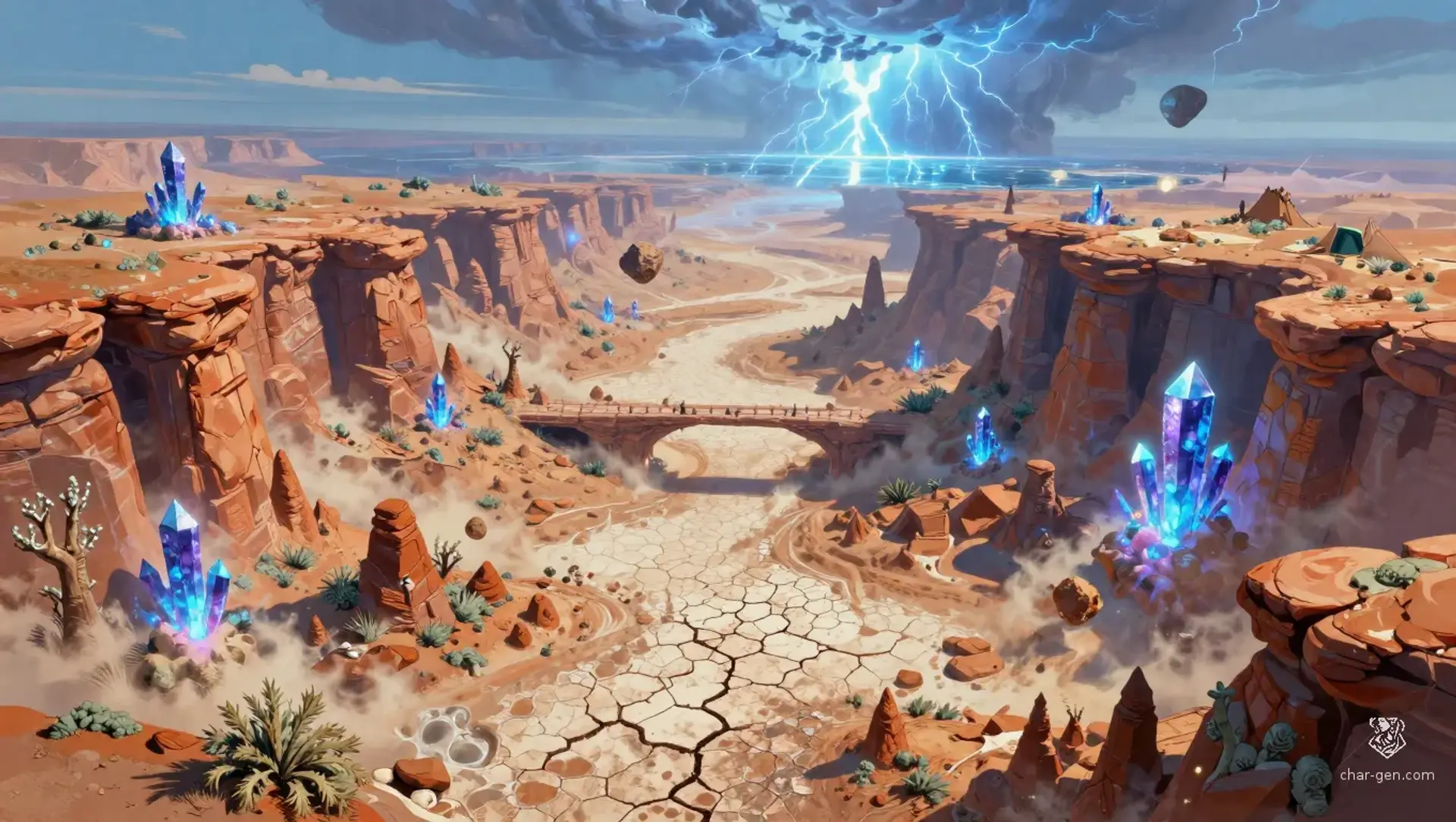 The Desert Steppe Basin