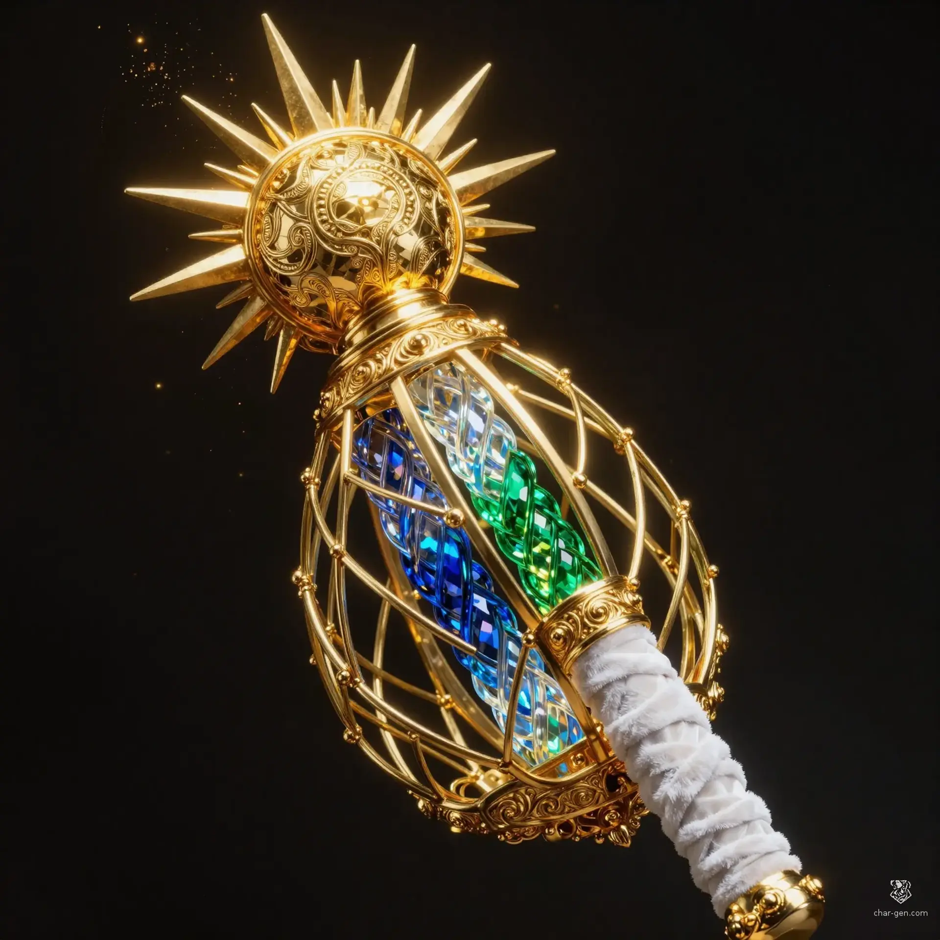 The Praesul's Scepter - AI-generated fantasy Magic Item