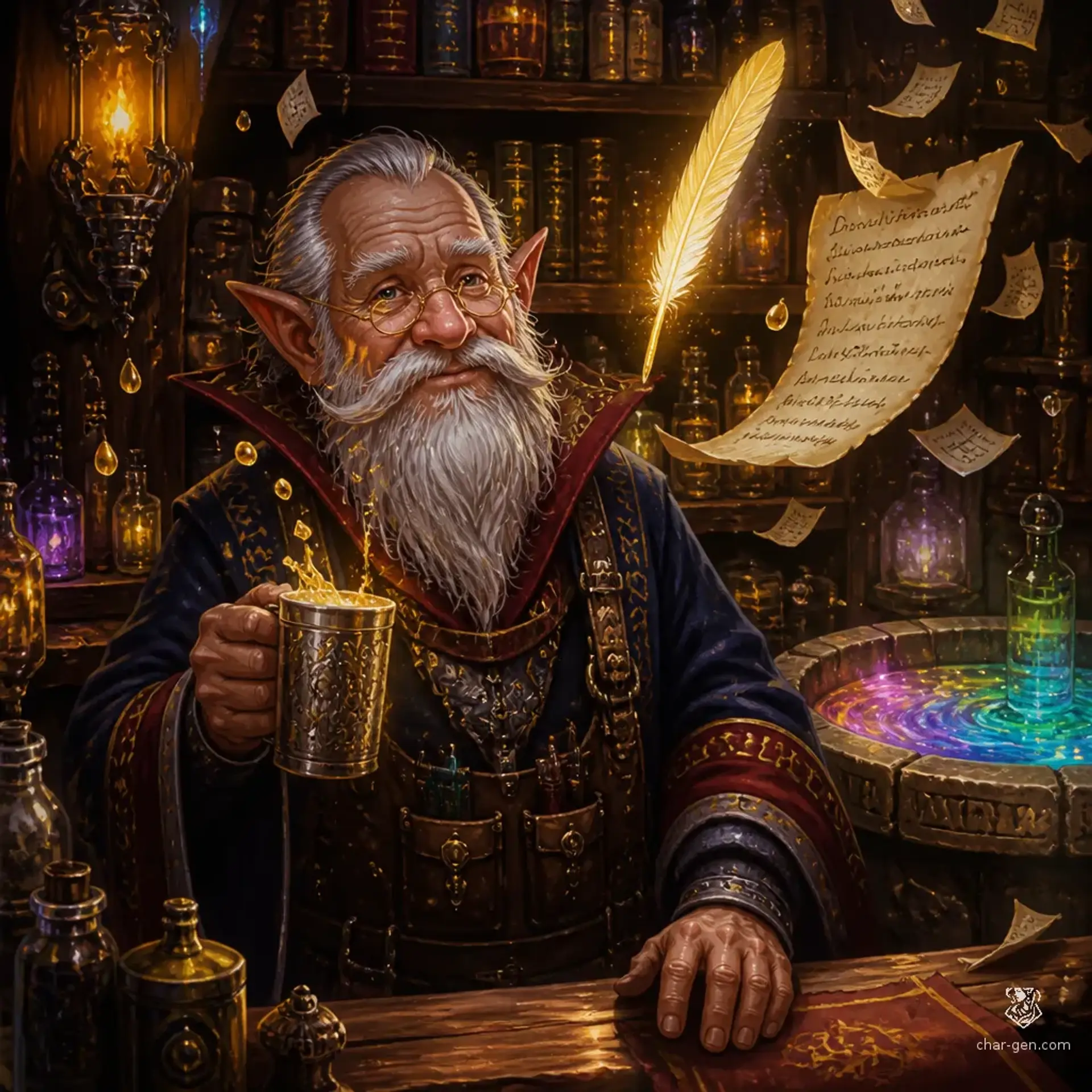 The Snarl's Sip - AI-generated fantasy Tavern