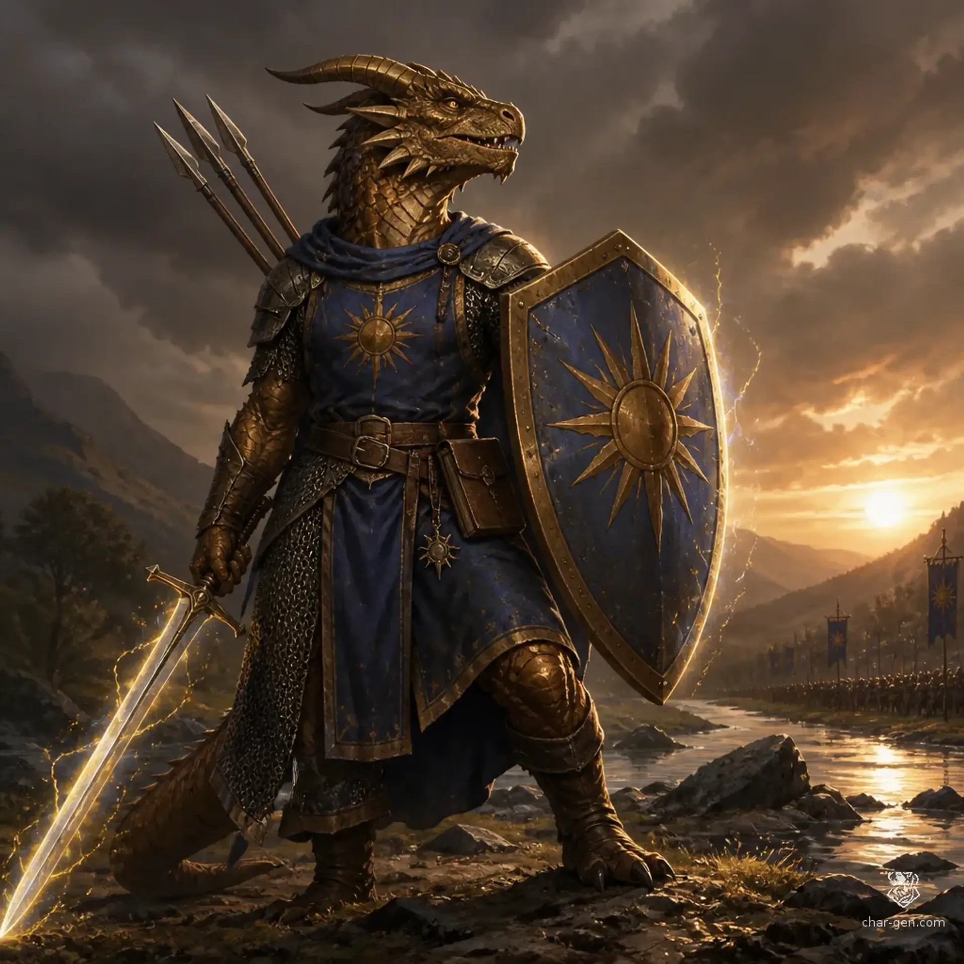 Tepintheas Kosira - AI-generated fantasy Character